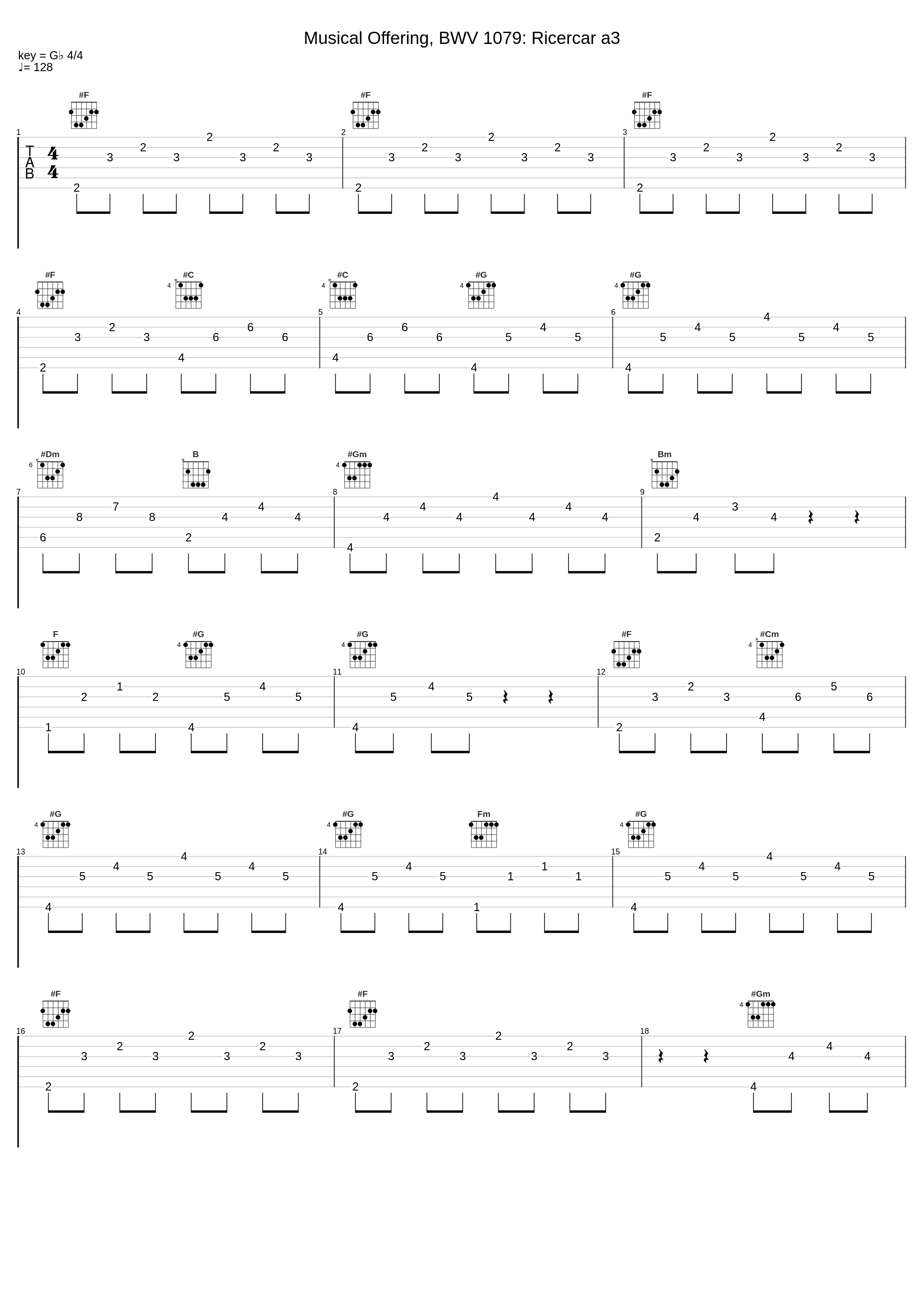 Musical Offering, BWV 1079: Ricercar a3_Phantasm,Johann Sebastian Bach_1