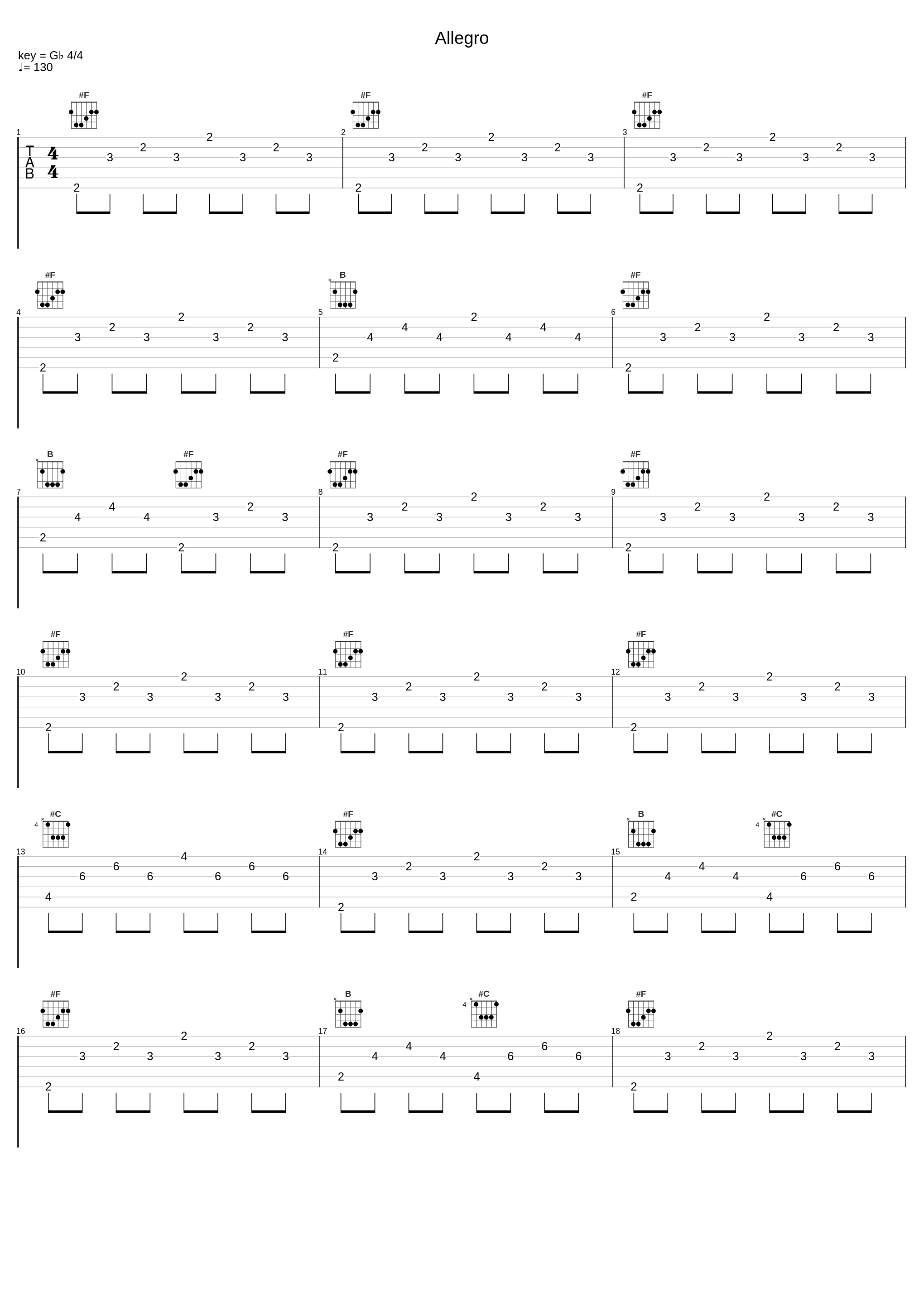 Allegro_Les Adieux,Johann Christian Bach_1