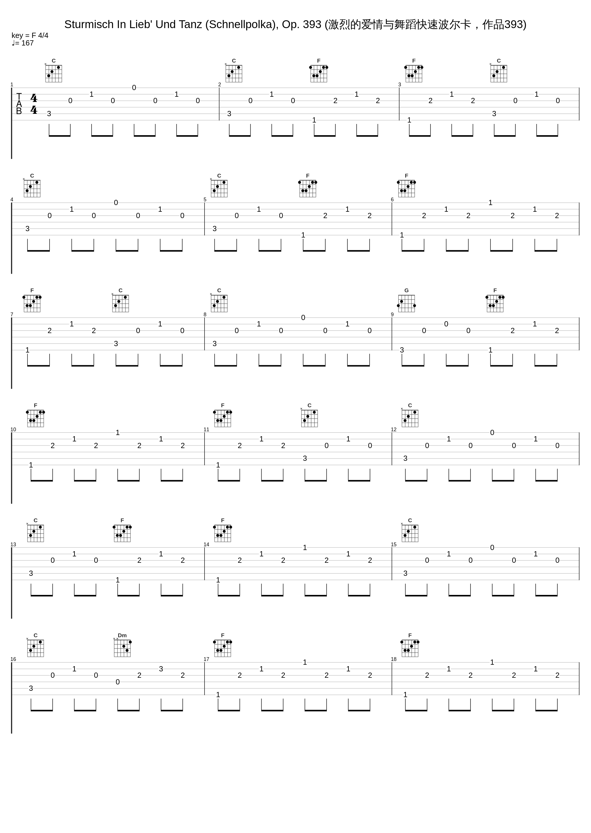 Sturmisch In Lieb' Und Tanz (Schnellpolka), Op. 393 (激烈的爱情与舞蹈快速波尔卡，作品393)_Alfred Walter,Slovak State Philharmonic Orchestra,Johann Strauss Jr._1