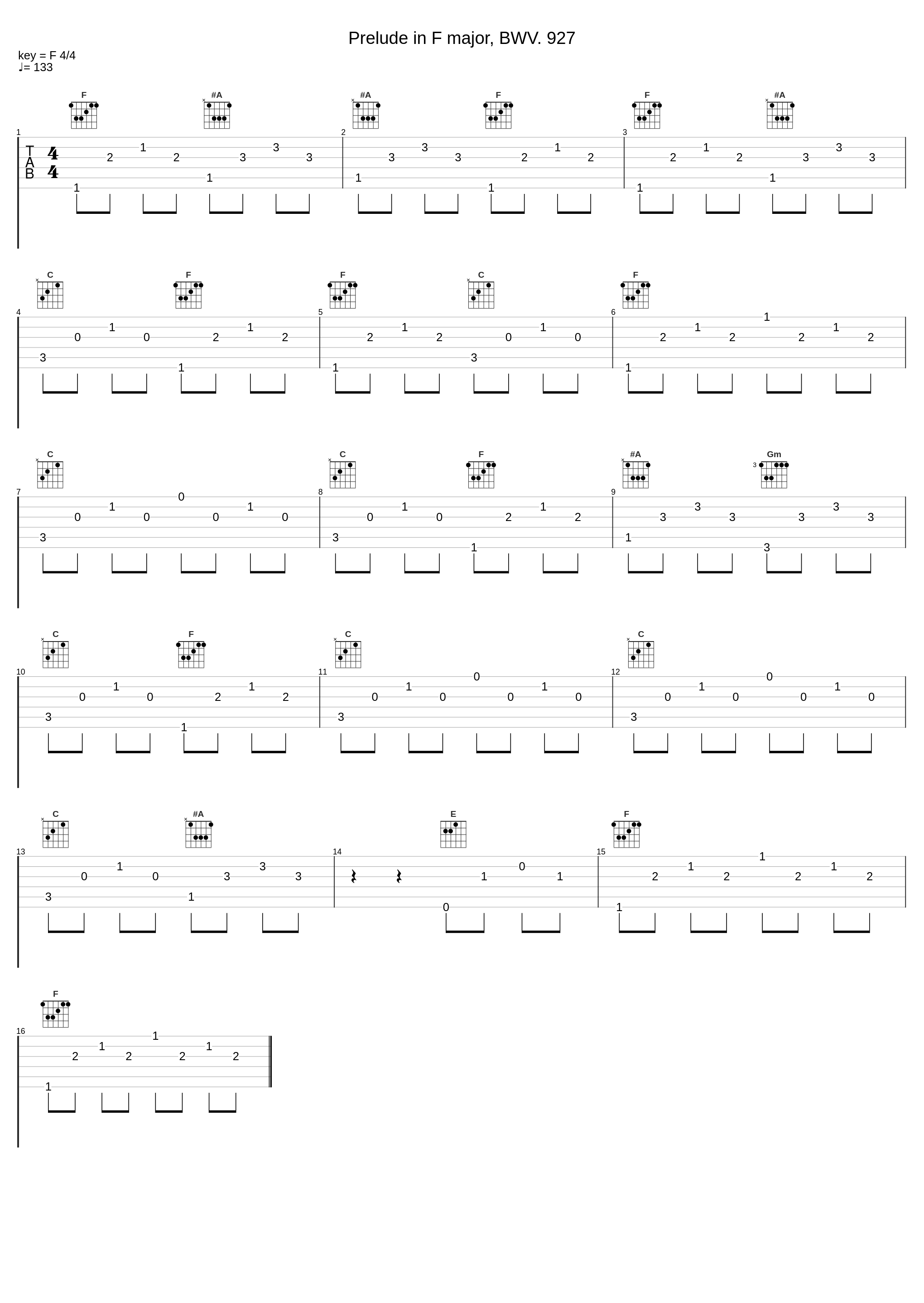 Prelude in F major, BWV. 927_Angela Hewitt,Johann Sebastian Bach_1