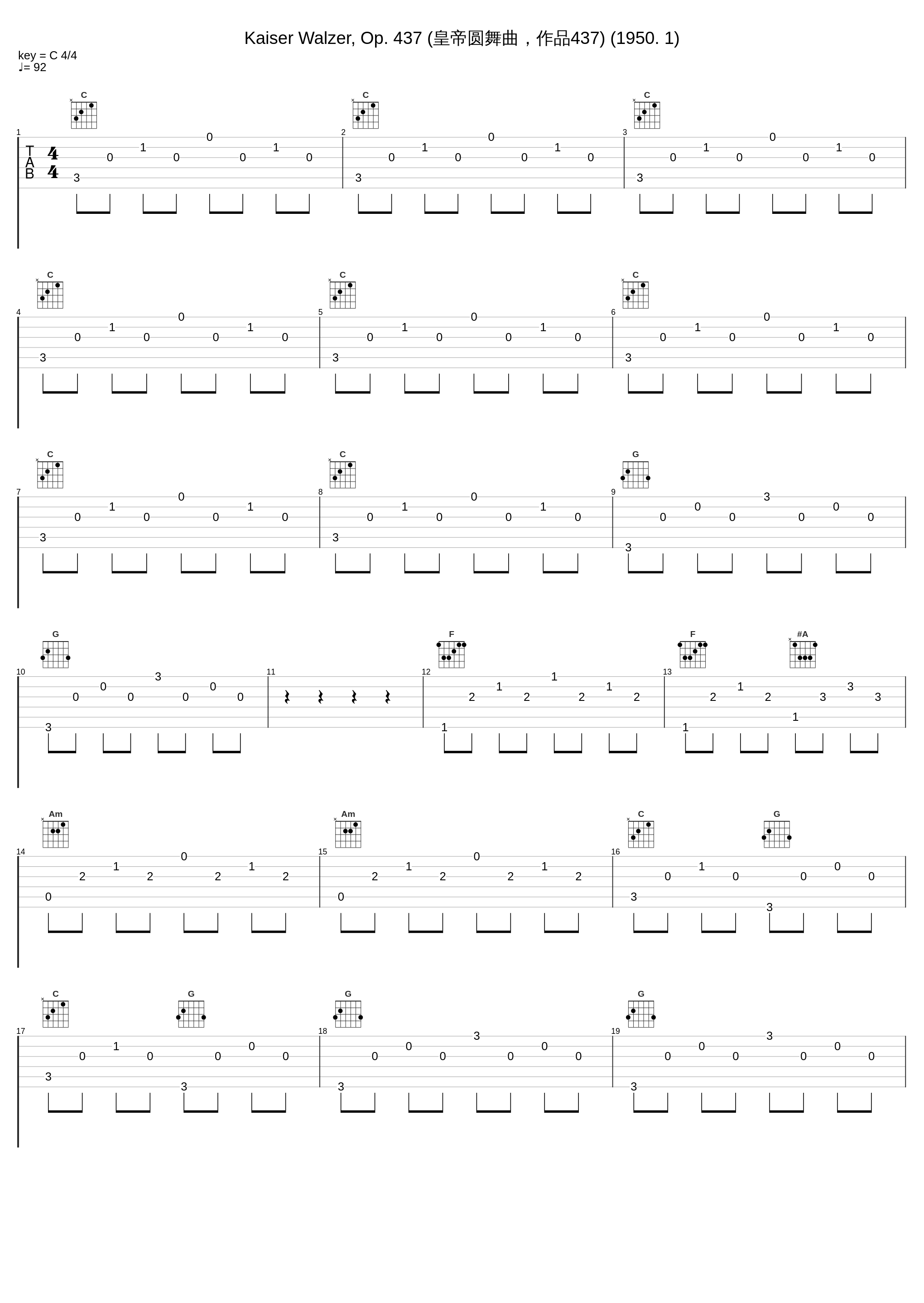 Kaiser Walzer, Op. 437 (皇帝圆舞曲，作品437) (1950. 1)_Wilhelm Furtwängler,Wiener Philharmoniker,Johann Strauss Jr._1