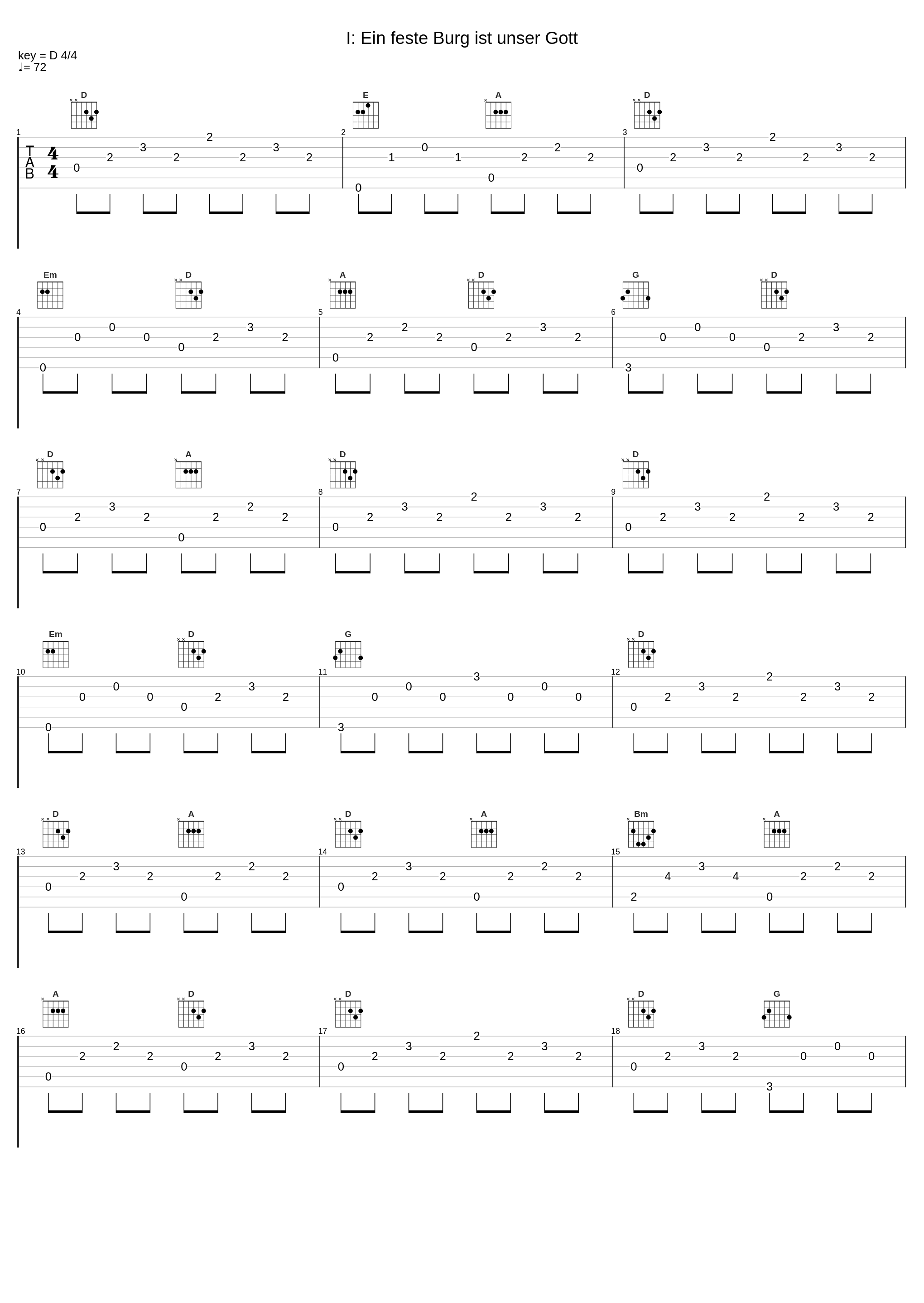 I: Ein feste Burg ist unser Gott_Thomanerchor Leipzig,Gewandhausorchester,Georg Christoph Biller,Johann Sebastian Bach_1