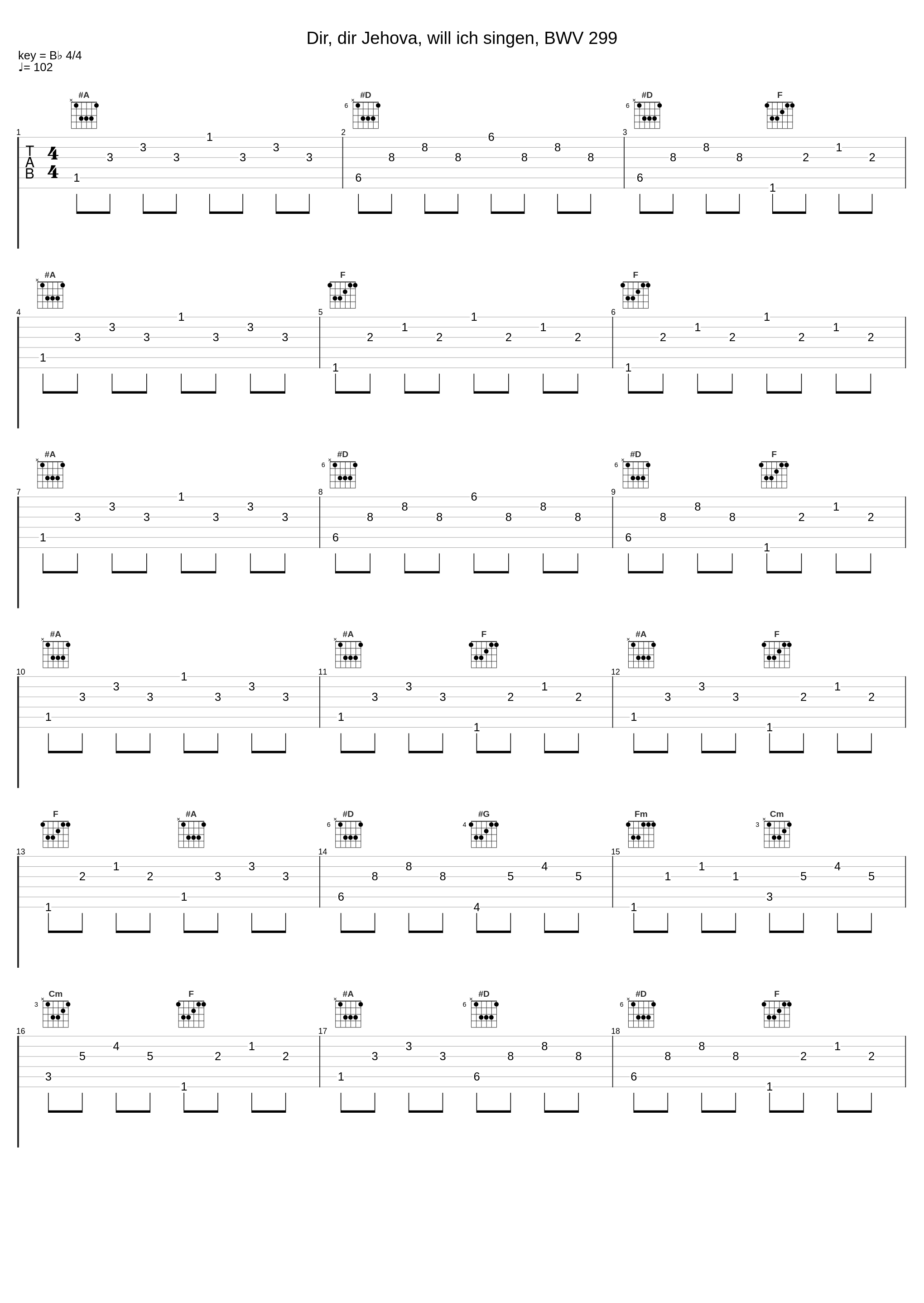 Dir, dir Jehova, will ich singen, BWV 299_Elly Ameling,Johann Sebastian Bach_1