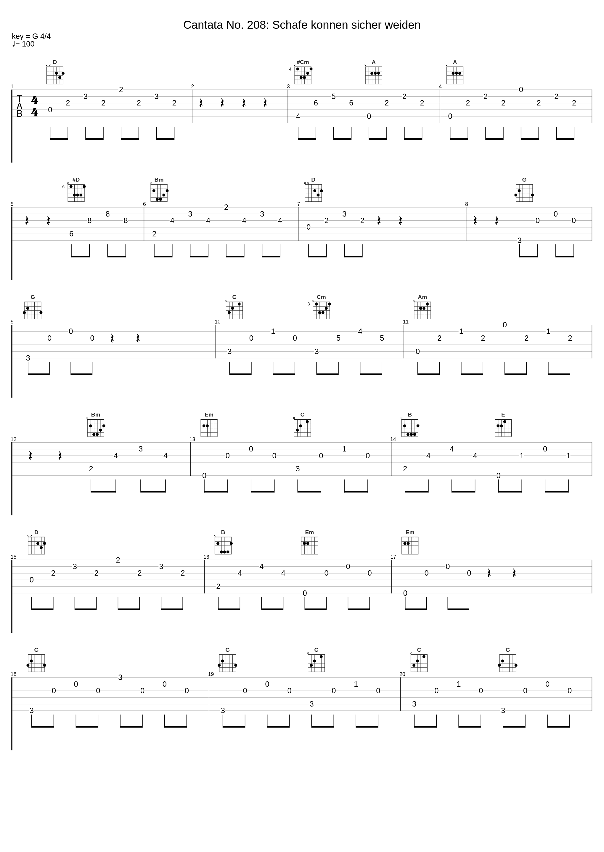 Cantata No. 208: Schafe konnen sicher weiden_Elisabeth Schwarzkopf,Johann Sebastian Bach_1