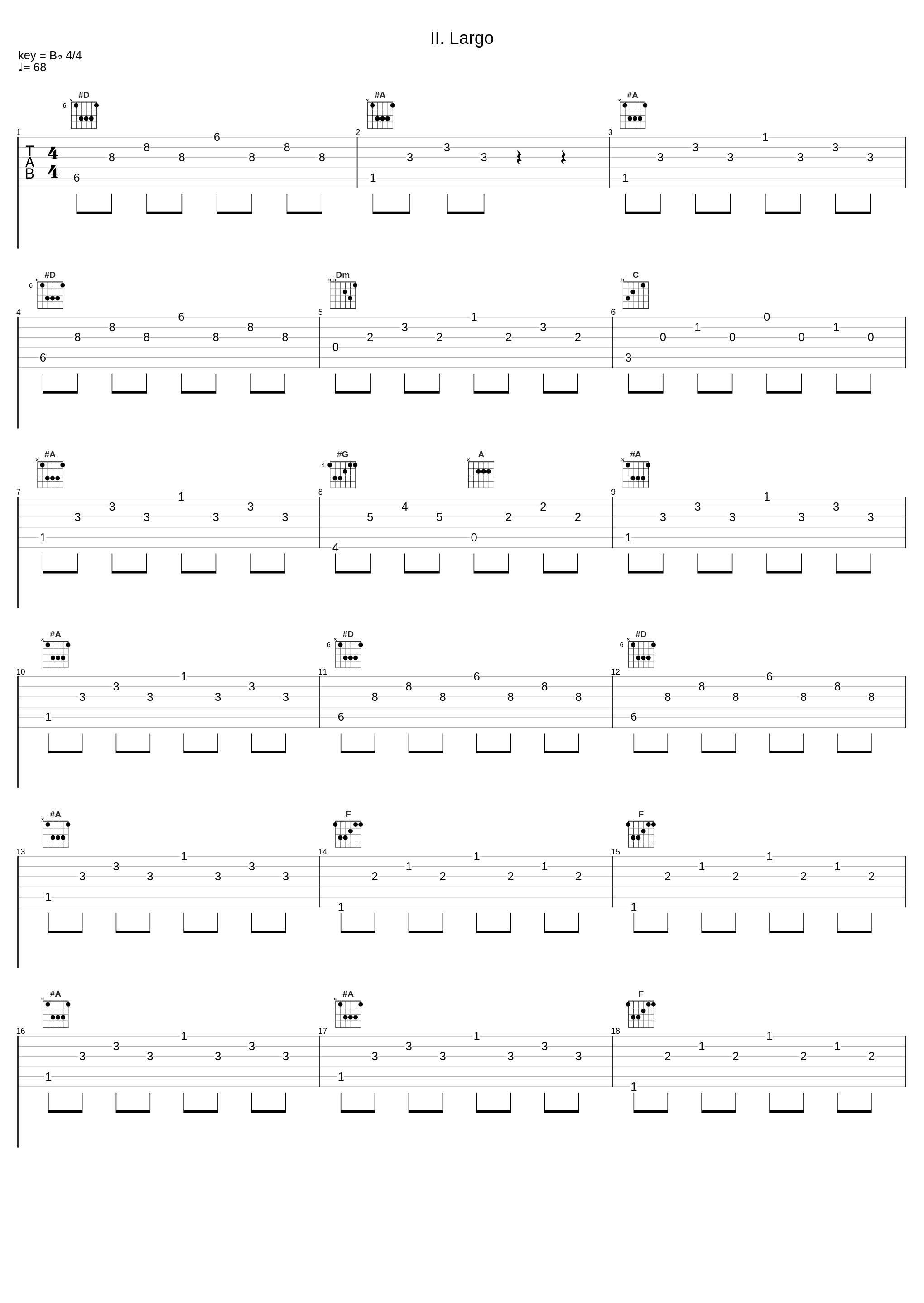 II. Largo_Julius Frederick Rinaldi,Walter Rinaldi,Johann Sebastian Bach_1