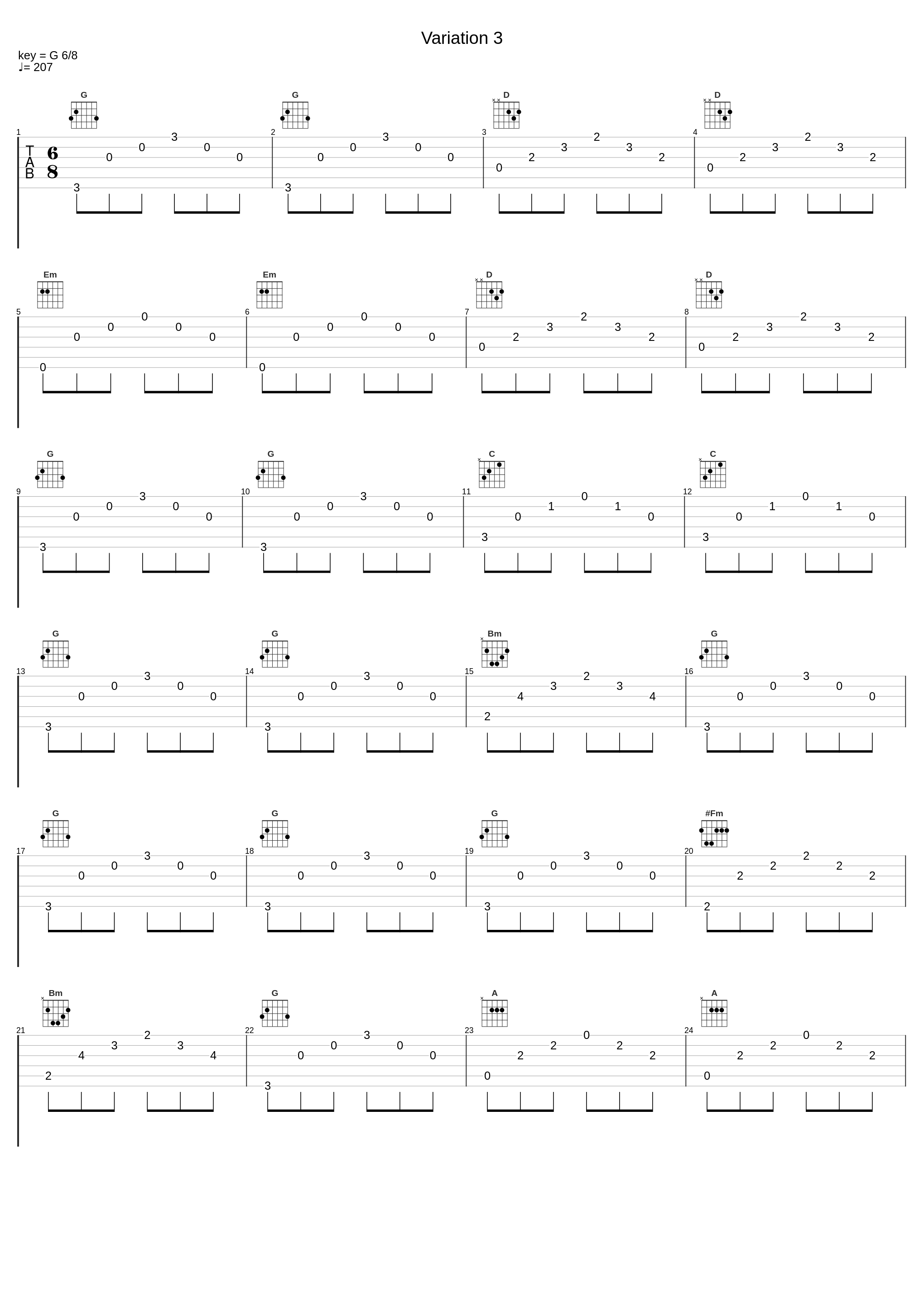 Variation 3_Antoni Besses,Johann Sebastian Bach_1