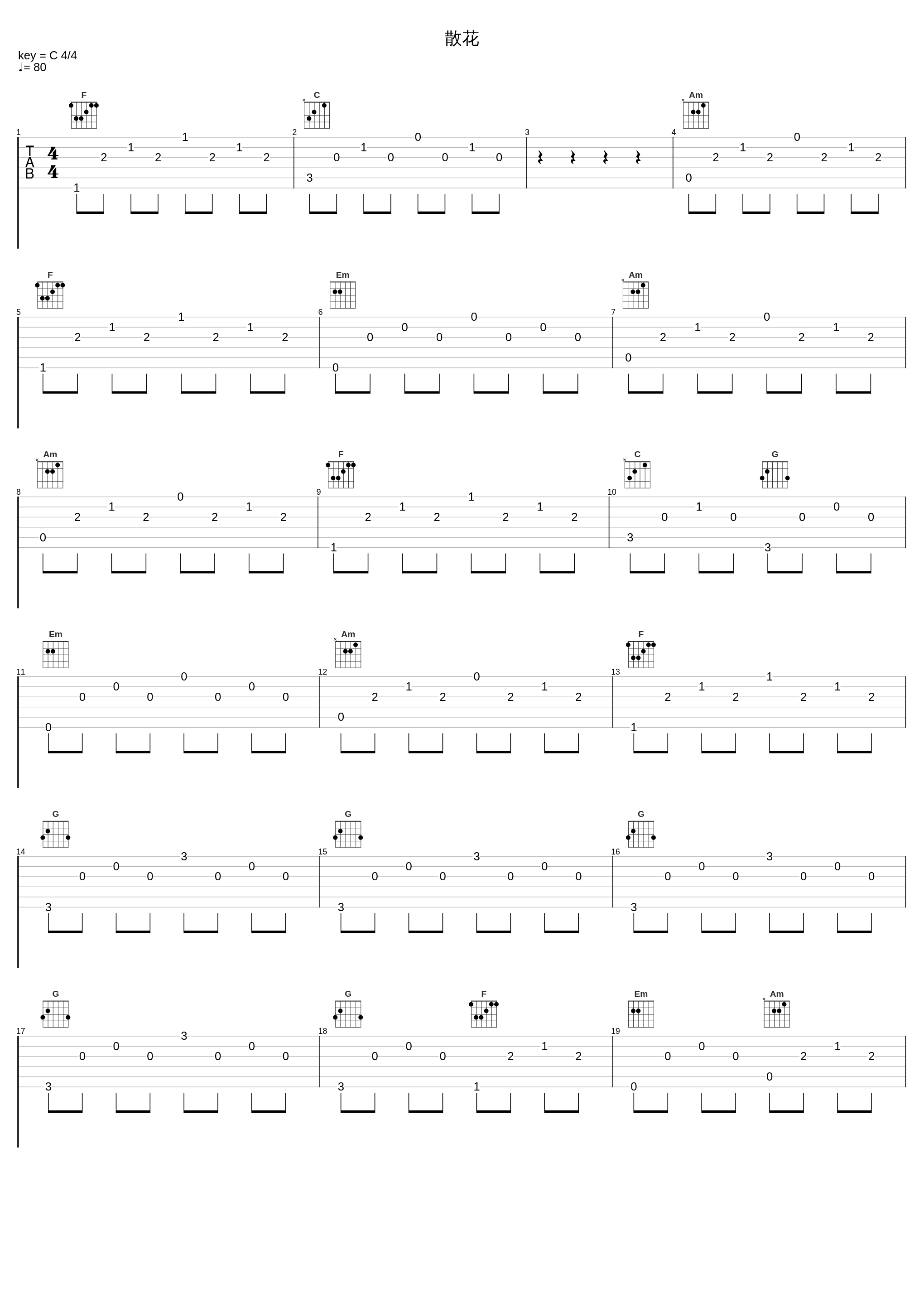 散花_Key Sounds Label_1