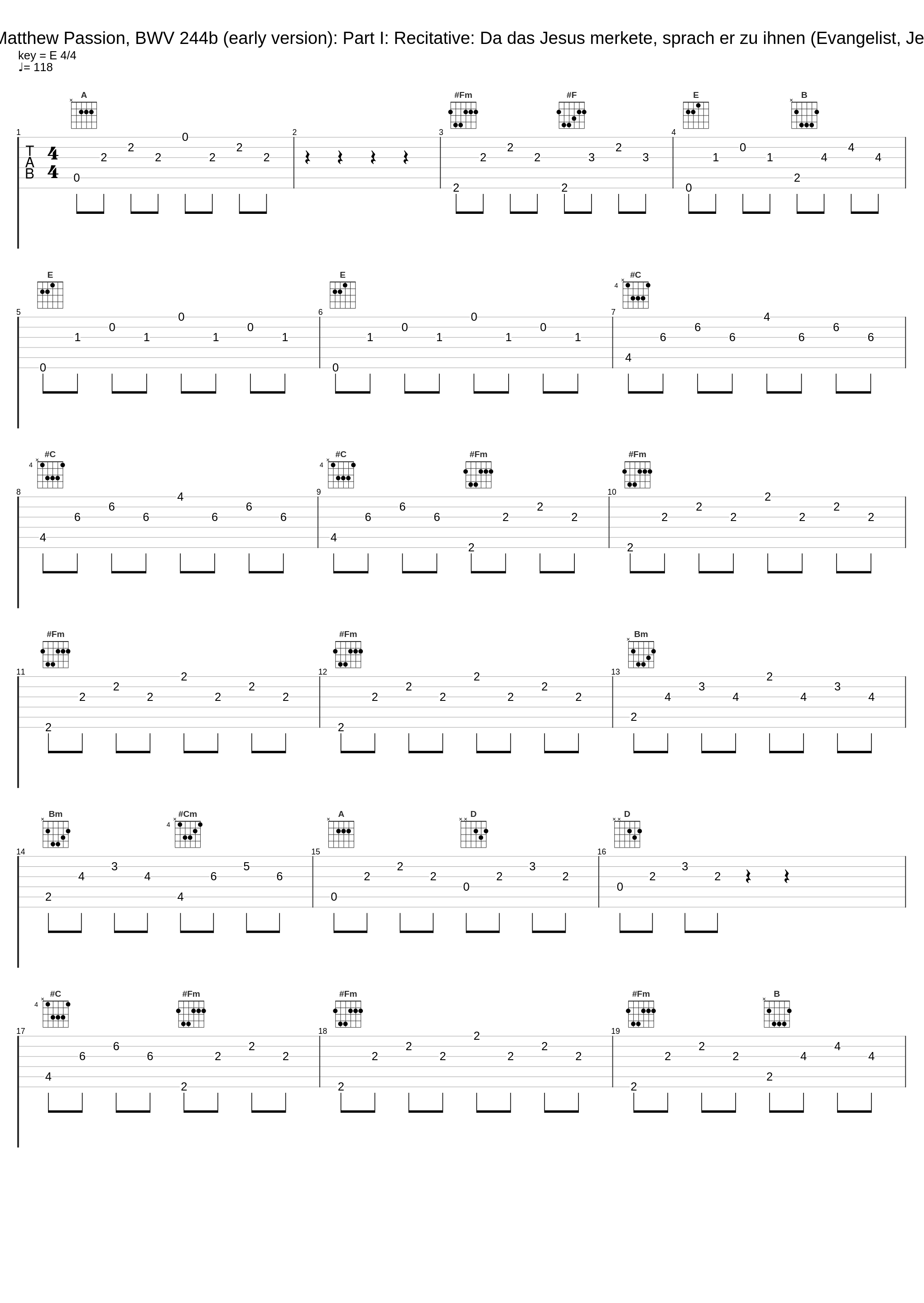 St. Matthew Passion, BWV 244b (early version): Part I: Recitative: Da das Jesus merkete, sprach er zu ihnen (Evangelist, Jesus)_Charles Daniels,Peter Harvey,Bethany Seymour,Sally Bruce-Payne,Joseph Cornwell,Helen Neeves,Nancy Cole,Julian Podger,Matthew Brook,Johnny Herford,Bethan Thomas,Yorkshire Baroque Soloists,Peter Seymour_1