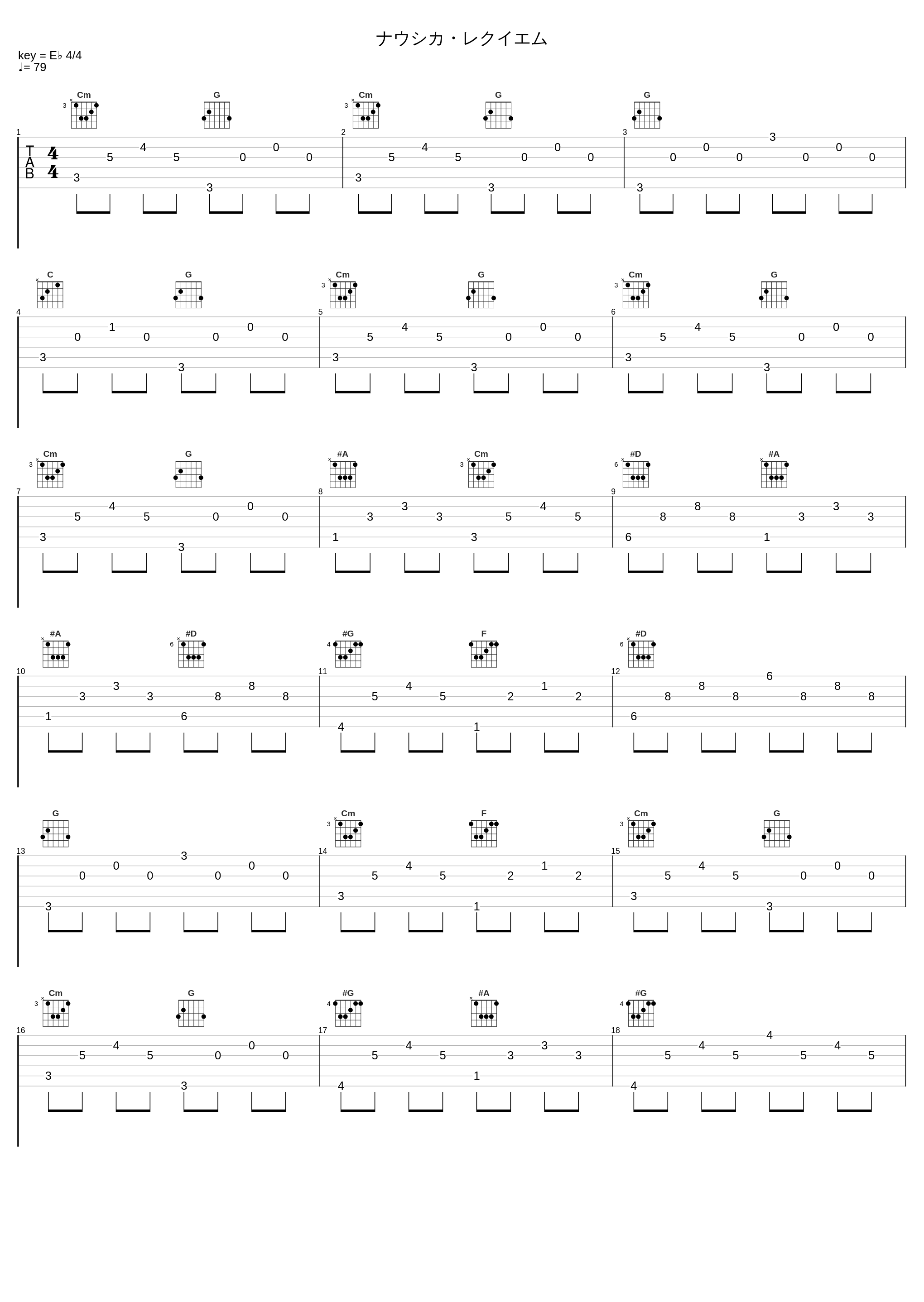 ナウシカ・レクイエム_久石让_1