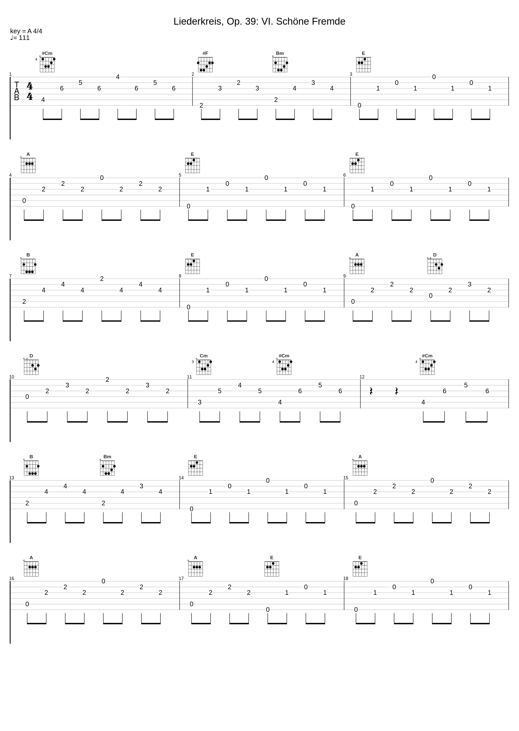 Liederkreis, Op. 39: VI. Schöne Fremde_William Sharp,Kenneth Slowik_1