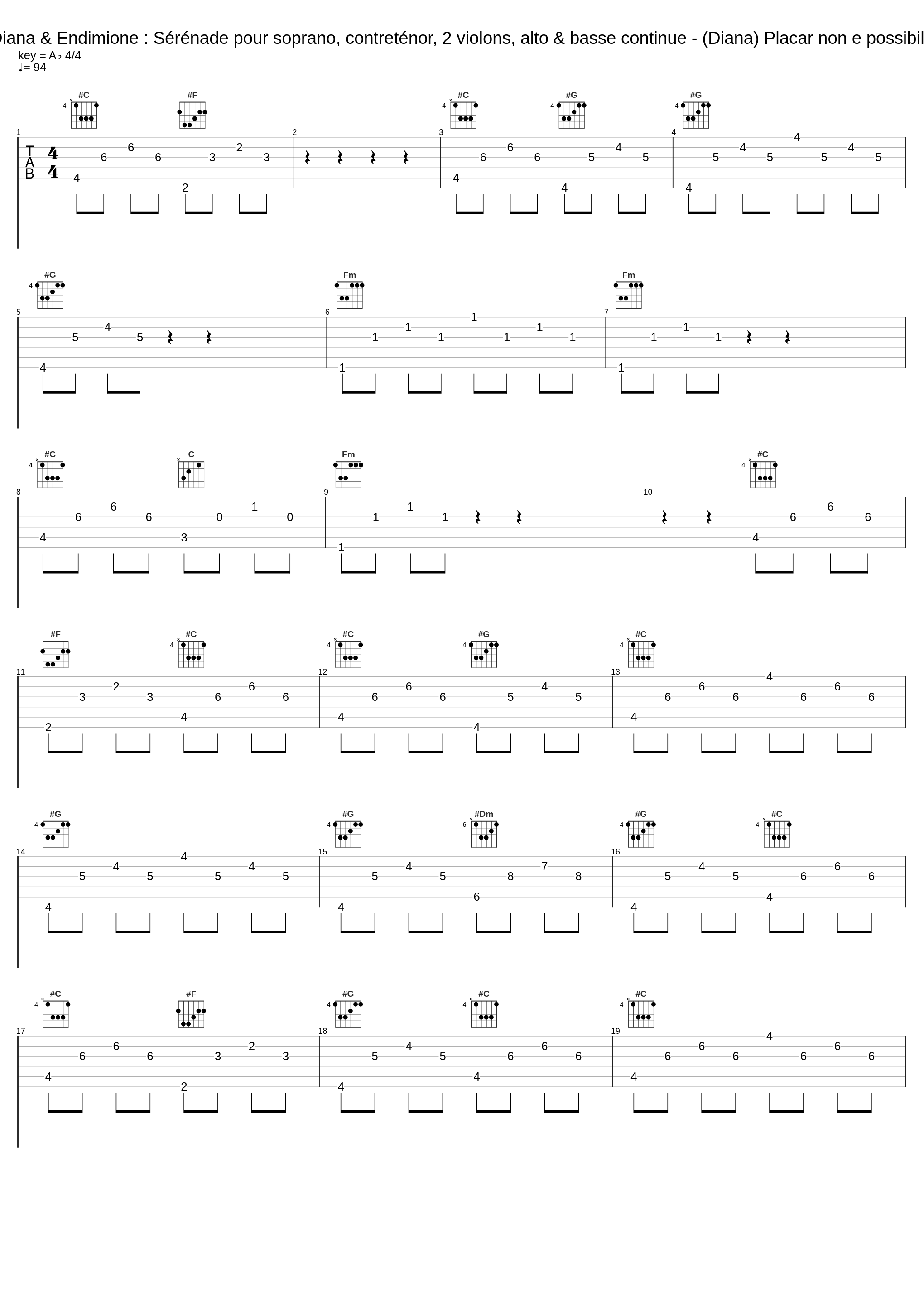 Diana & Endimione : Sérénade pour soprano, contreténor, 2 violons, alto & basse continue - (Diana) Placar non e possibile_Jacqueline Nicolas,Alain Aubin,Xavier Julien-Laferrière,Stuart Deeks,Helen William,Alix Verzier,Malcolm Bothwell,Philippe Ramin_1