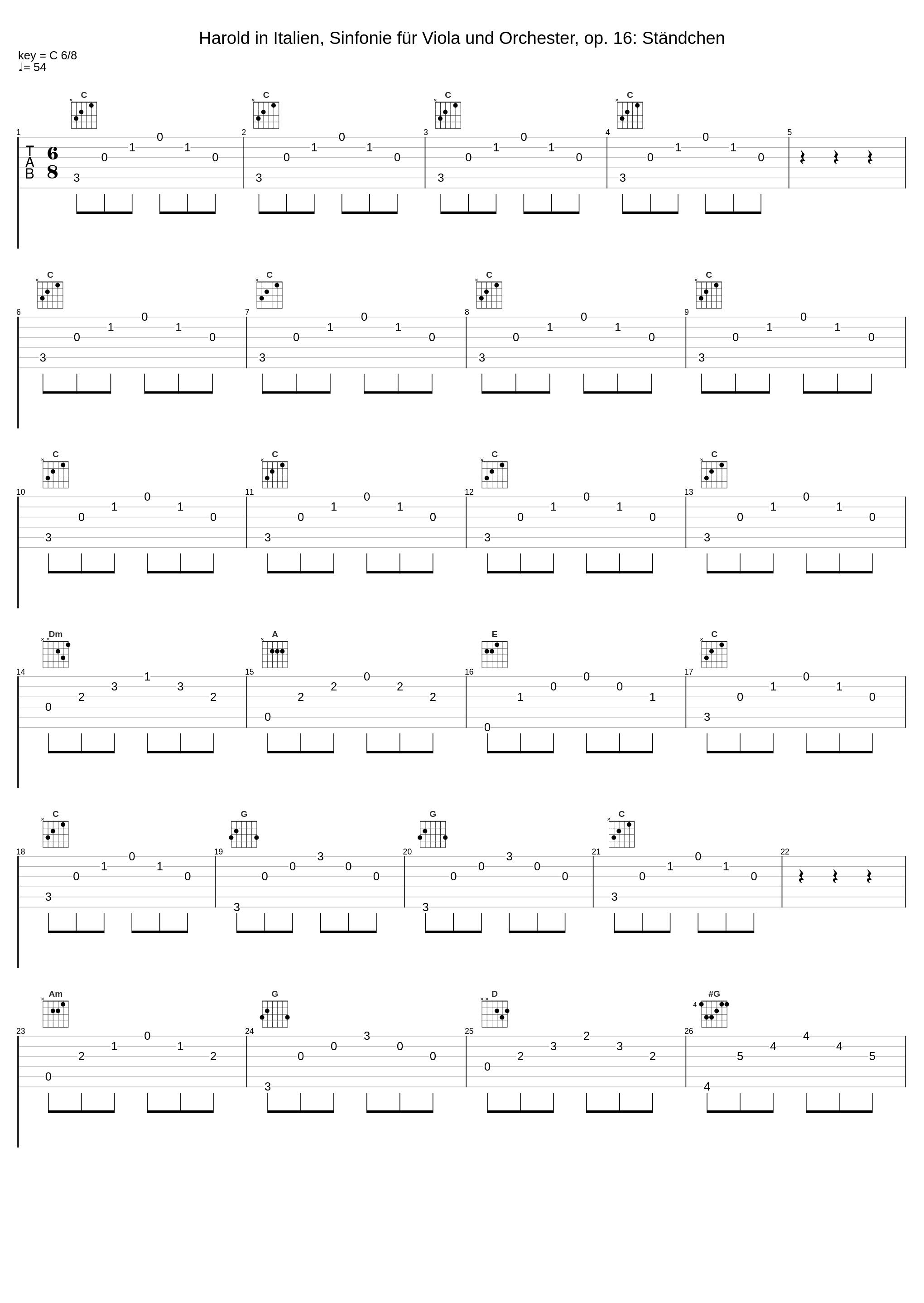 Harold in Italien, Sinfonie für Viola und Orchester, op. 16: Ständchen_William Primrose_1