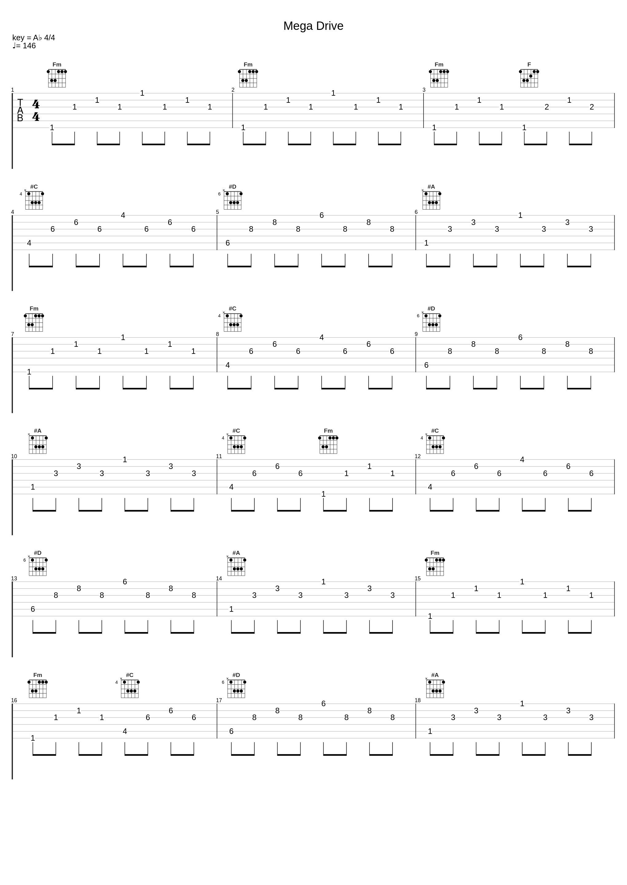 Mega Drive_Pure 100%_1