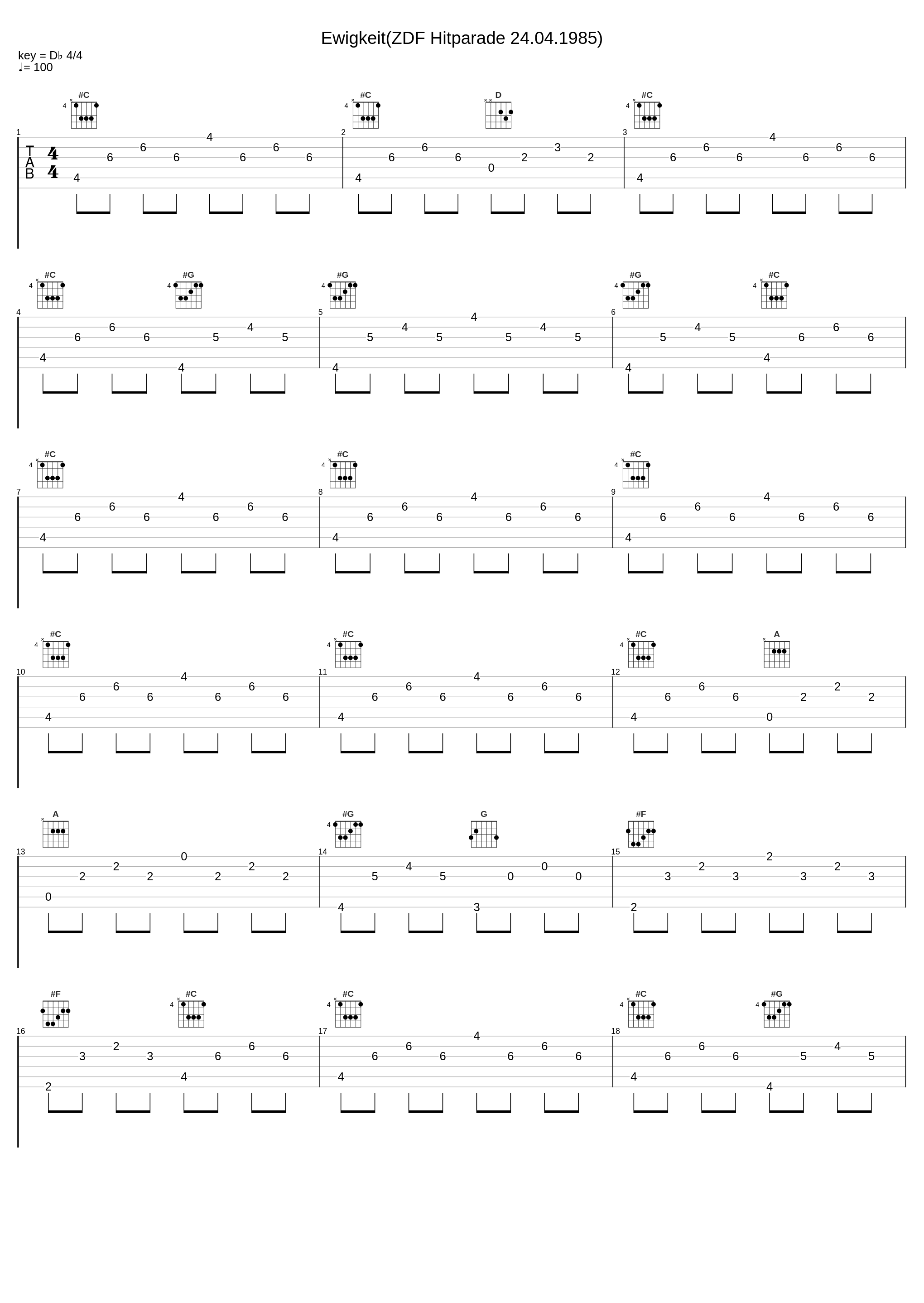 Ewigkeit(ZDF Hitparade 24.04.1985)_Christian Franke_1