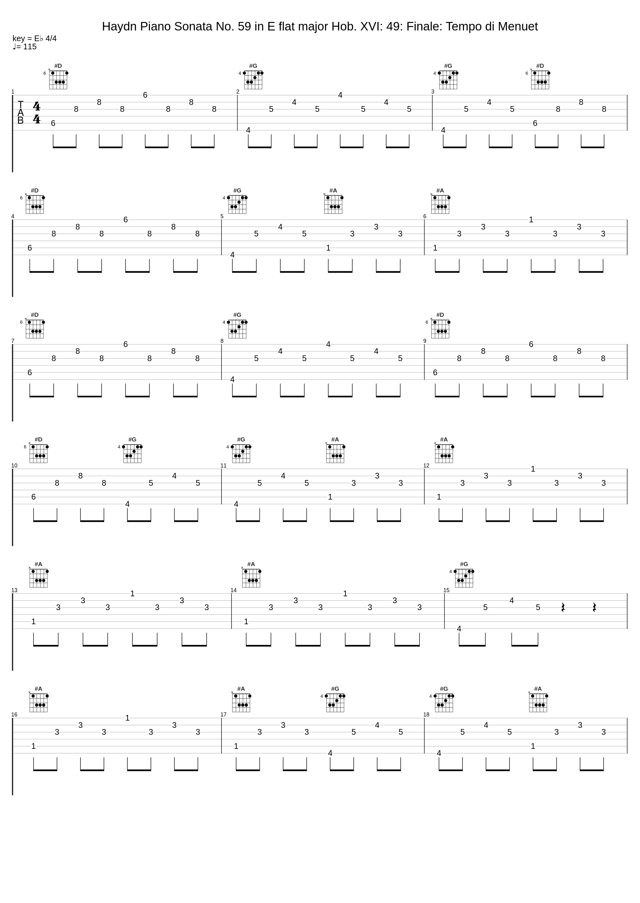 Haydn Piano Sonata No. 59 in E flat major Hob. XVI: 49: Finale: Tempo di Menuet_John Lill,Joseph Haydn_1