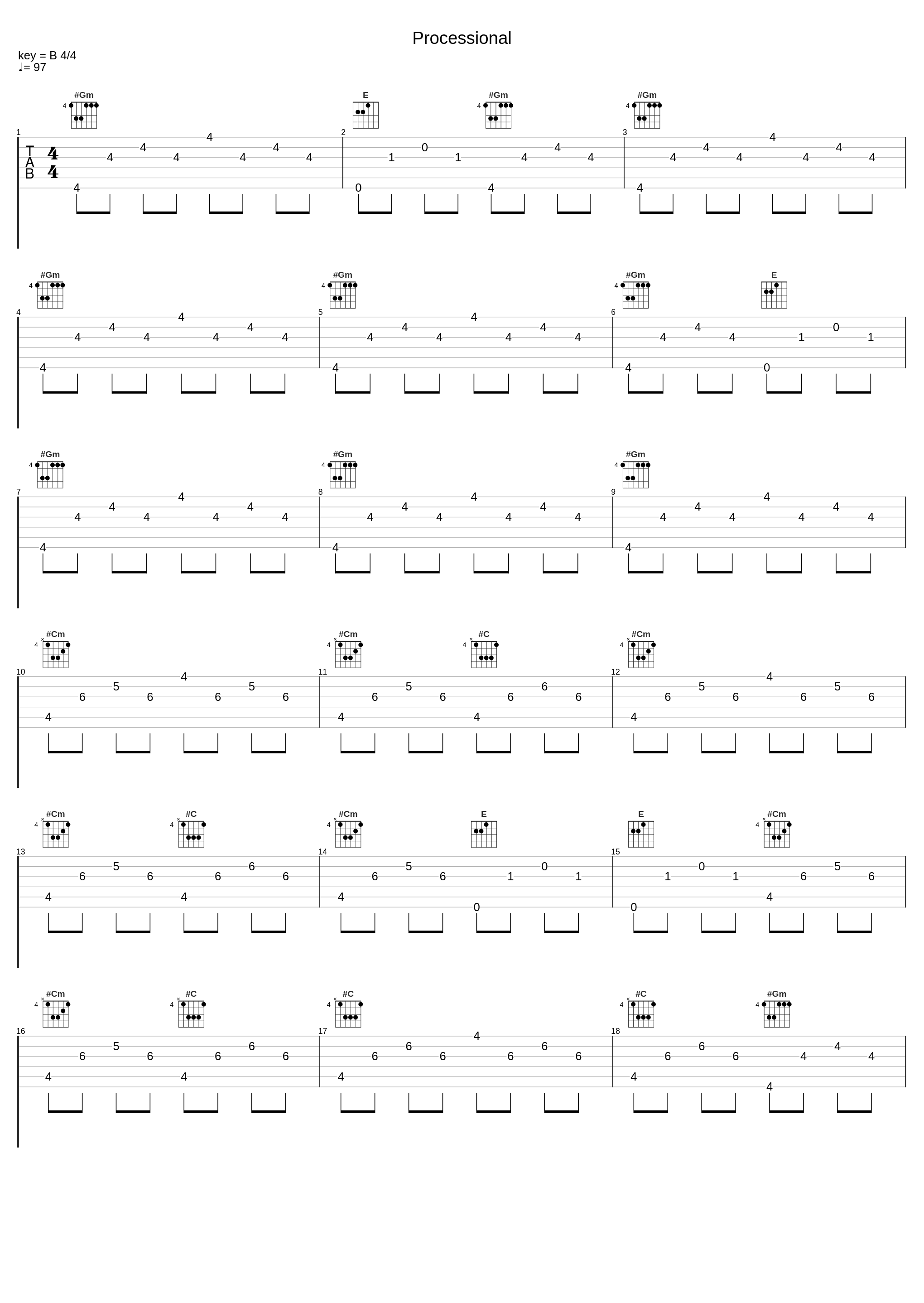 Processional_William Ackerman_1