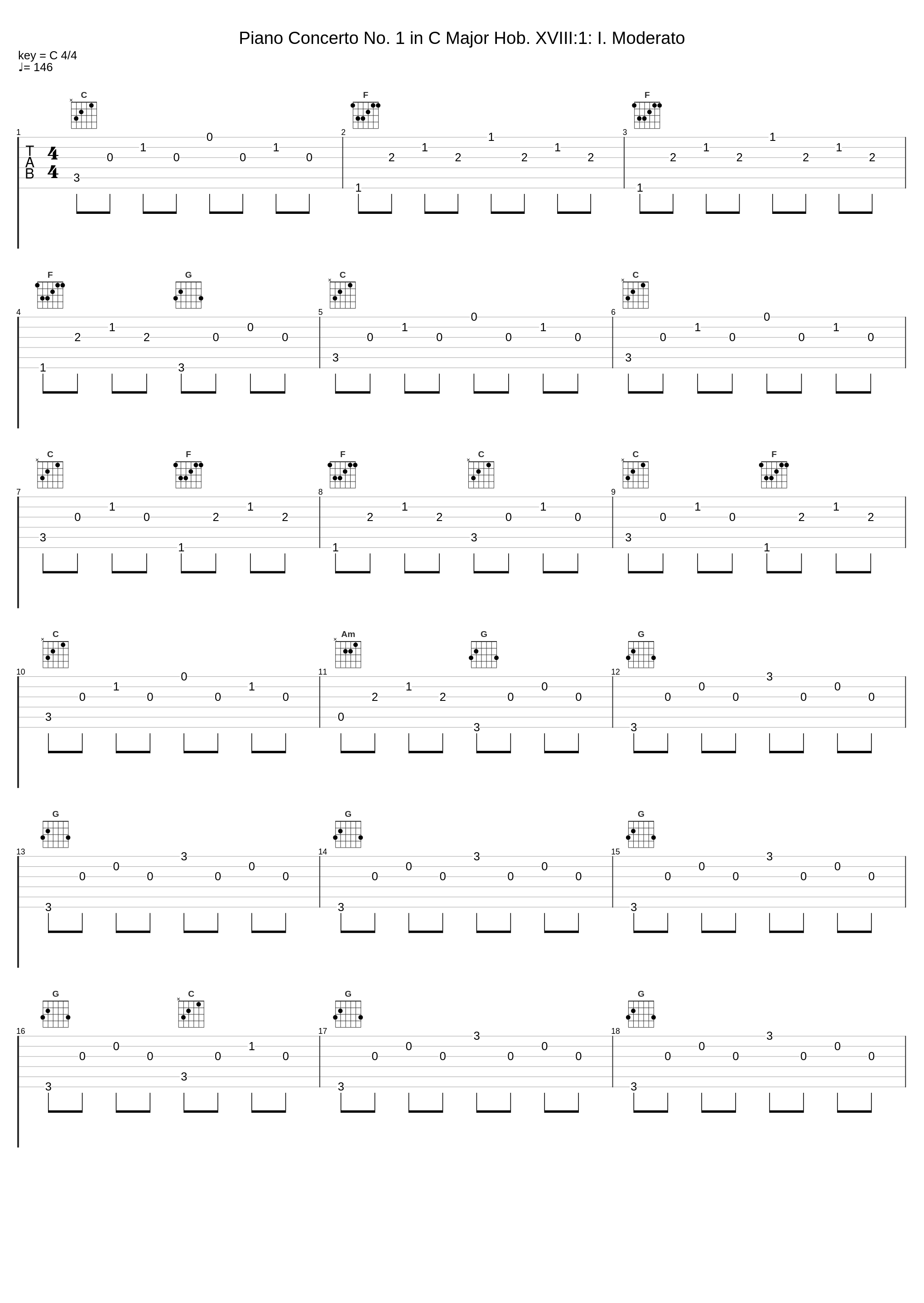 Piano Concerto No. 1 in C Major Hob. XVIII:1: I. Moderato_osterreichische Kammersymphoniker Wien,Ernst Theis,Massimo Palumbo,Franz Joseph Haydn_1