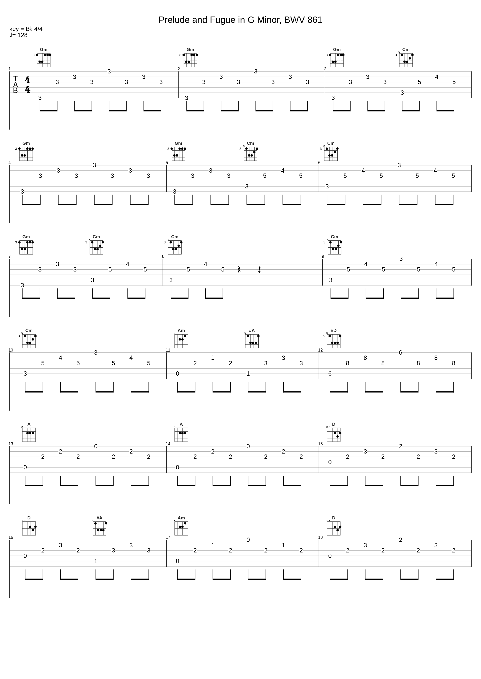Prelude and Fugue in G Minor, BWV 861_Alina Seidel_1