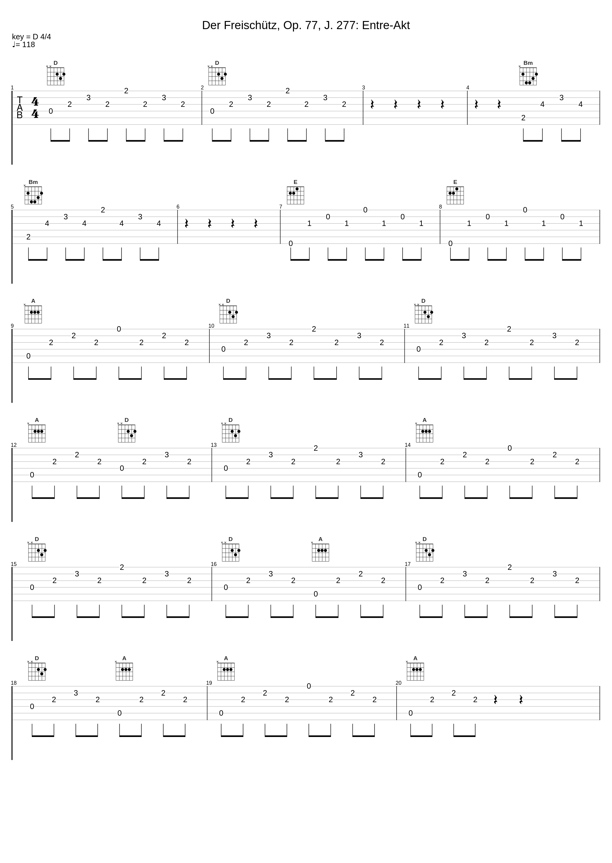 Der Freischütz, Op. 77, J. 277: Entre-Akt_Berliner Philharmoniker,Joseph Keilberth_1