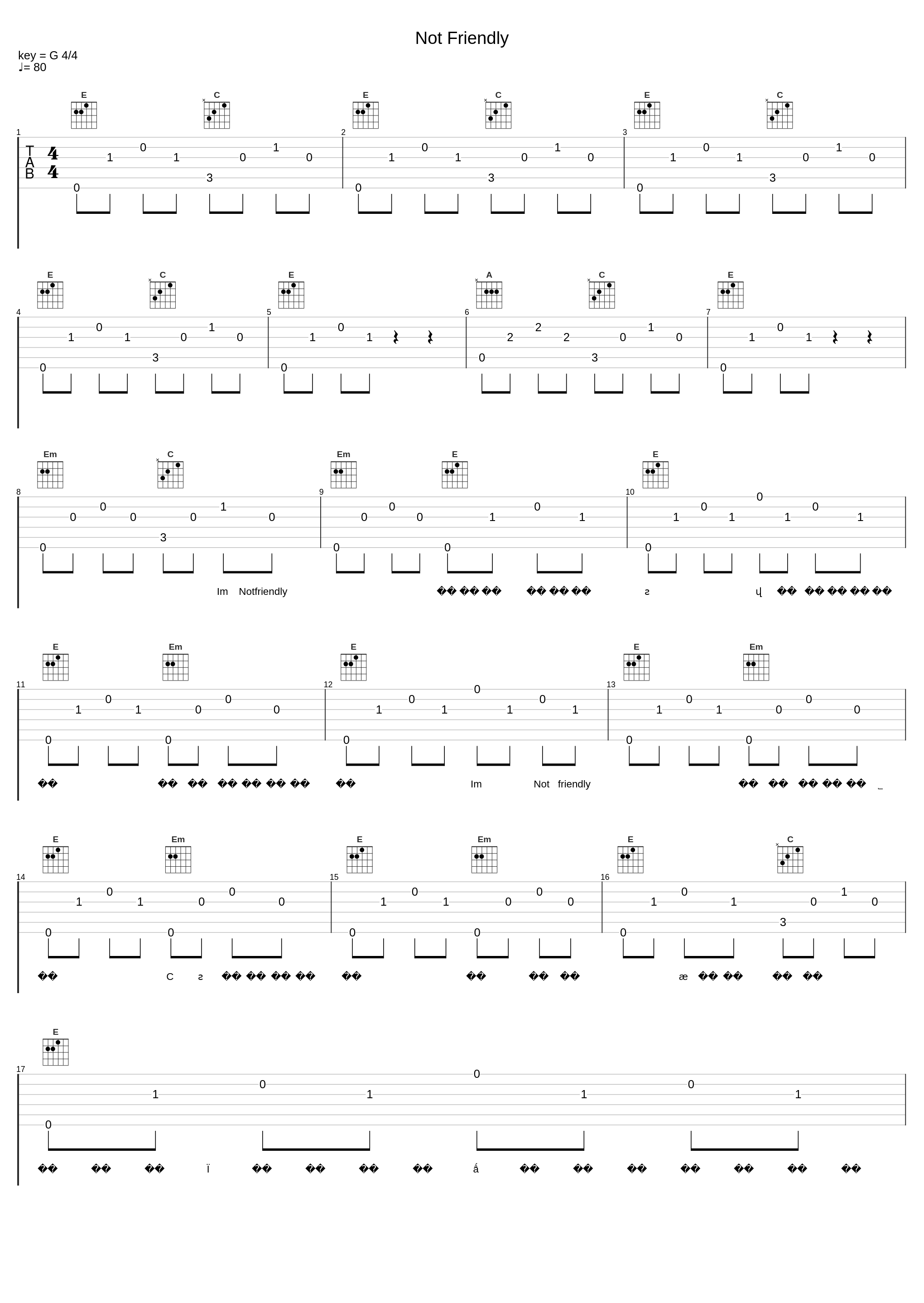 Not Friendly_GAI周延_1