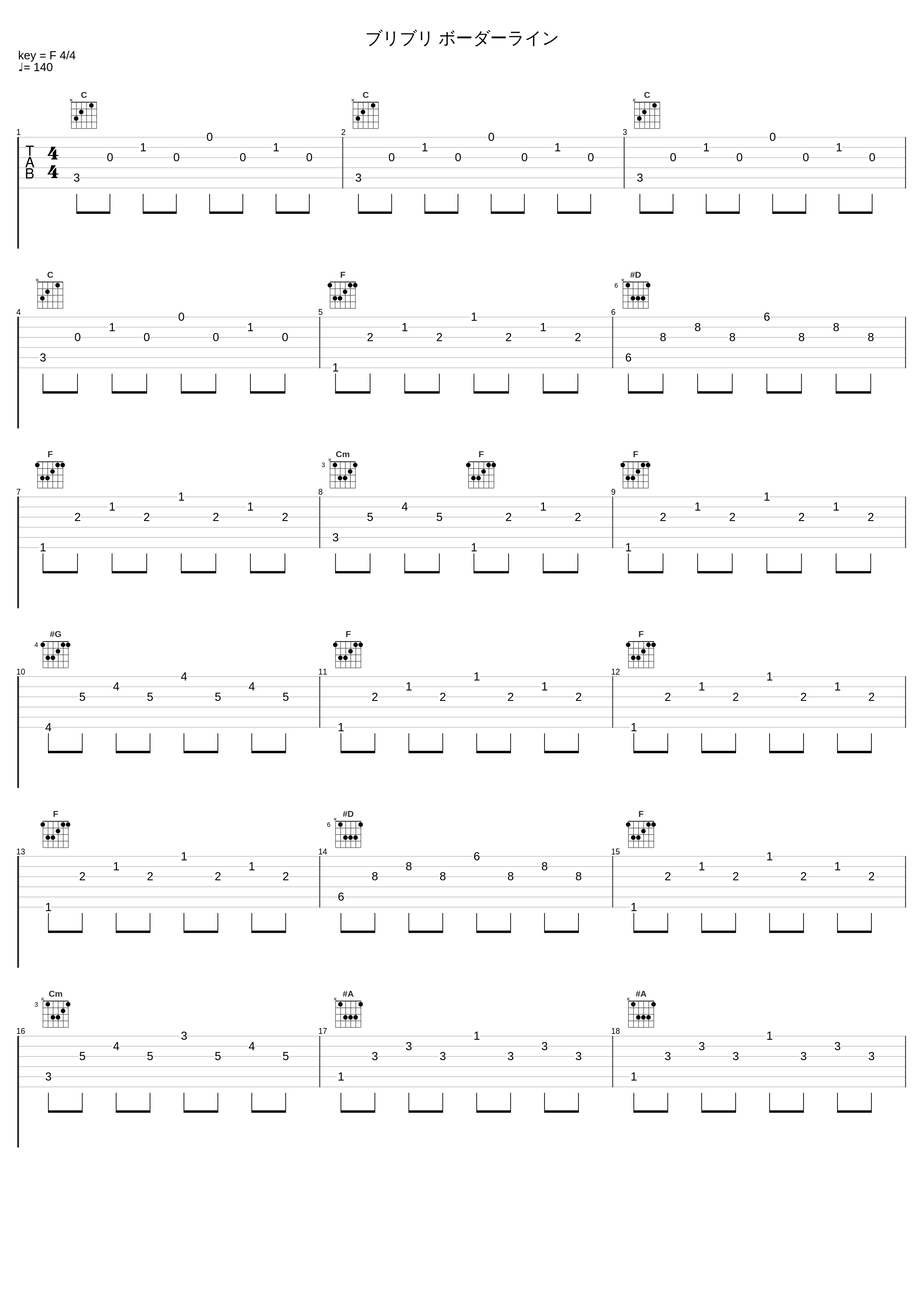 ブリブリ ボーダーライン_南方之星_1