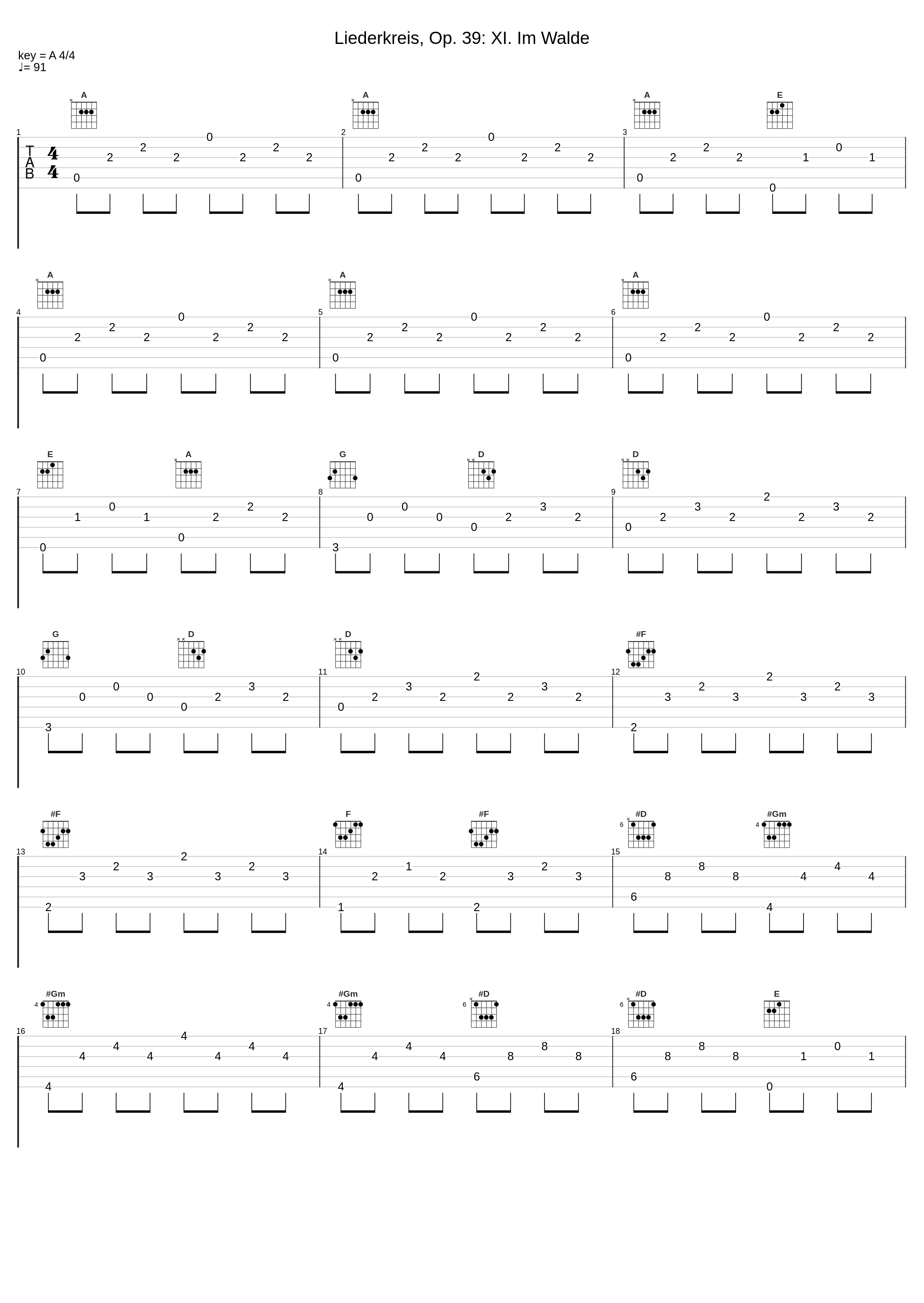 Liederkreis, Op. 39: XI. Im Walde_William Sharp,Kenneth Slowik_1