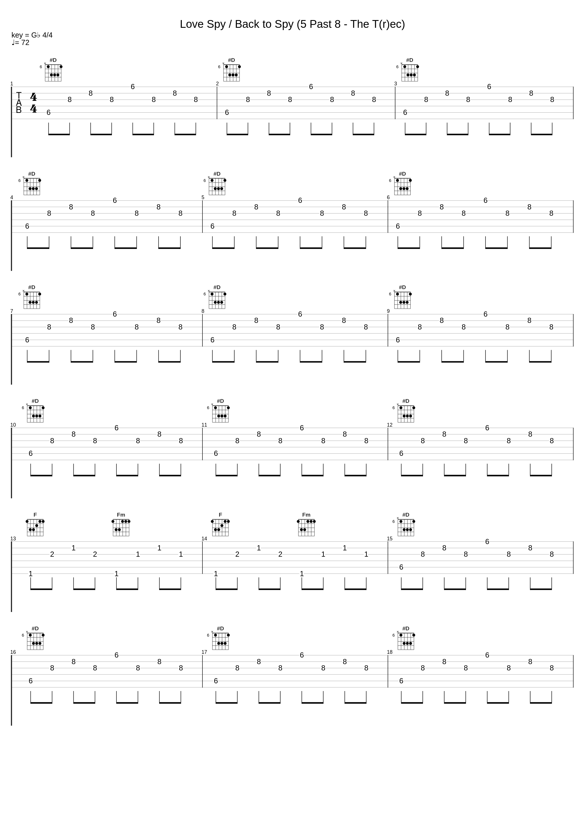 Love Spy / Back to Spy (5 Past 8 - The T(r)ec)_Mike Mareen_1