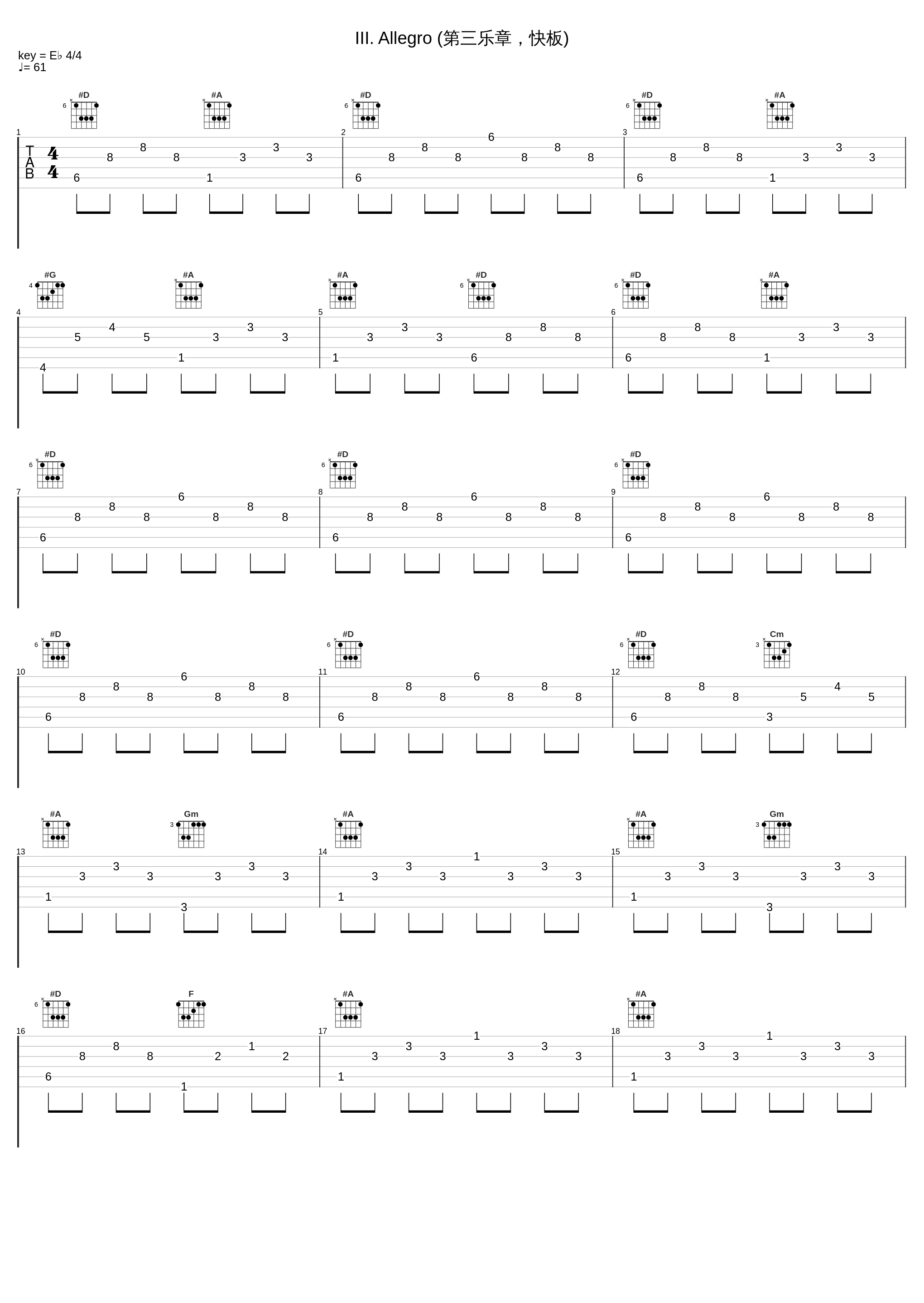 III. Allegro (第三乐章，快板)_William Purvis,Orpheus Chamber Orchestra_1