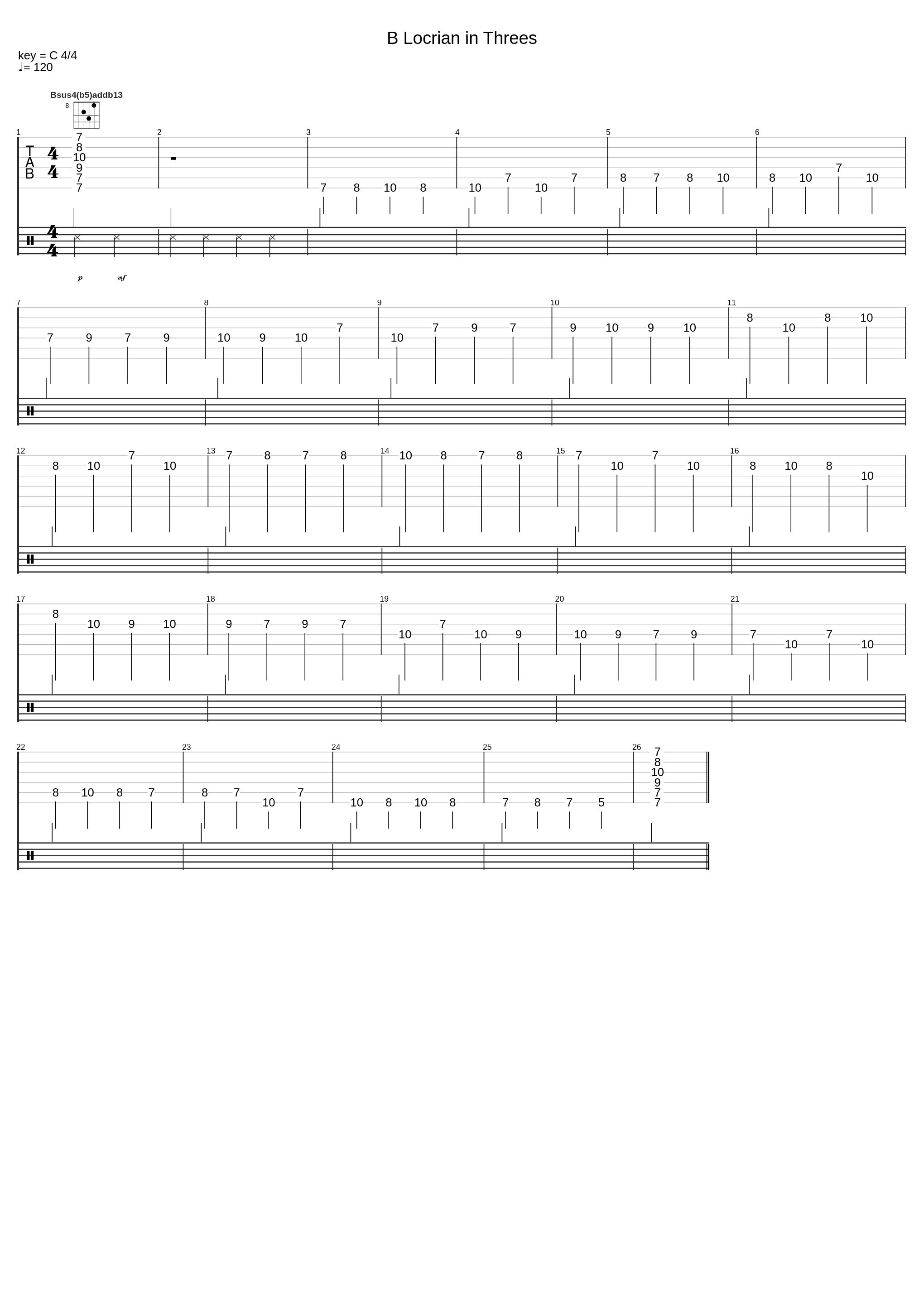 B Locrian In Threes_Joseph Spirito_1