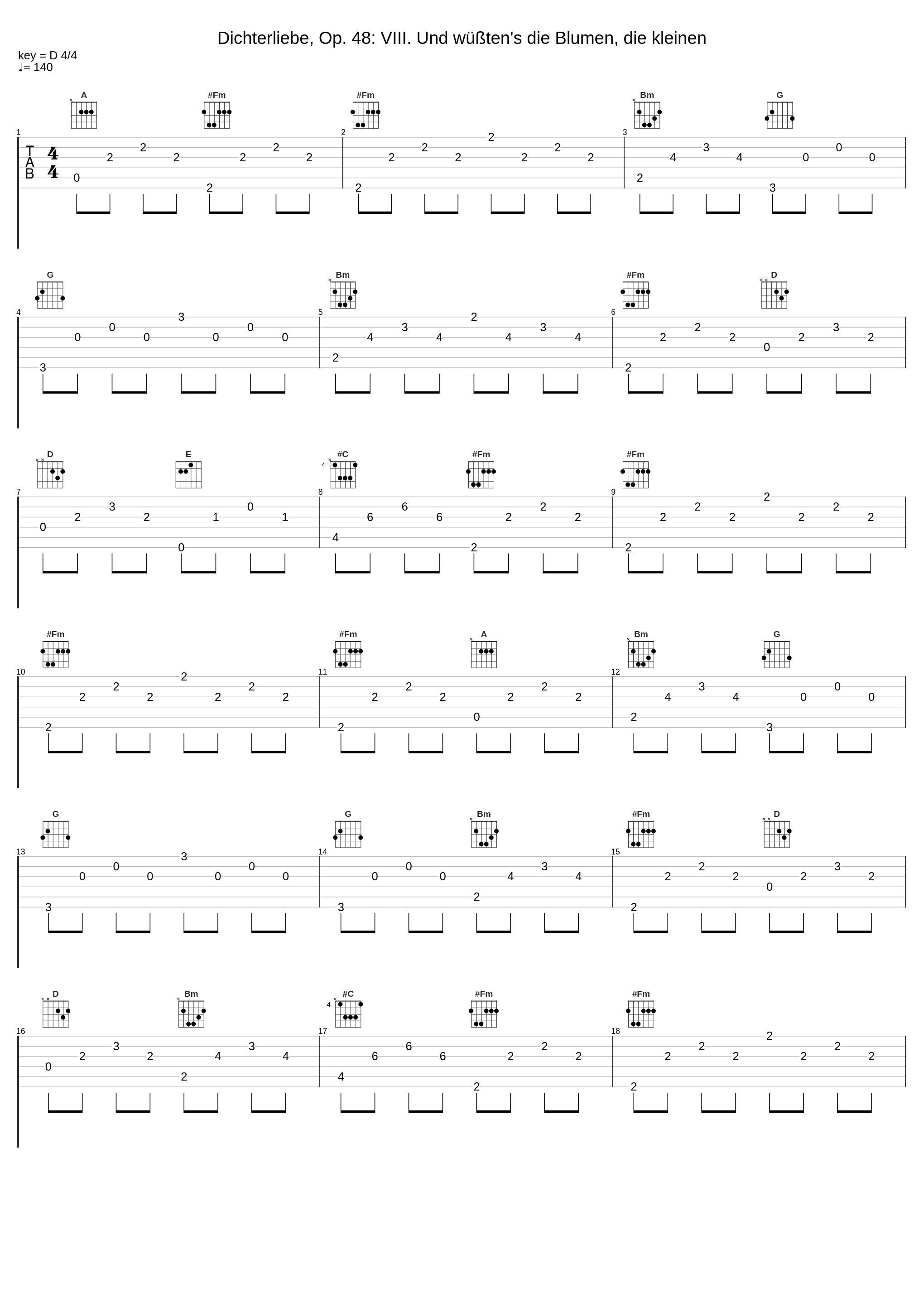 Dichterliebe, Op. 48: VIII. Und wüßten's die Blumen, die kleinen_William Sharp,Kenneth Slowik_1