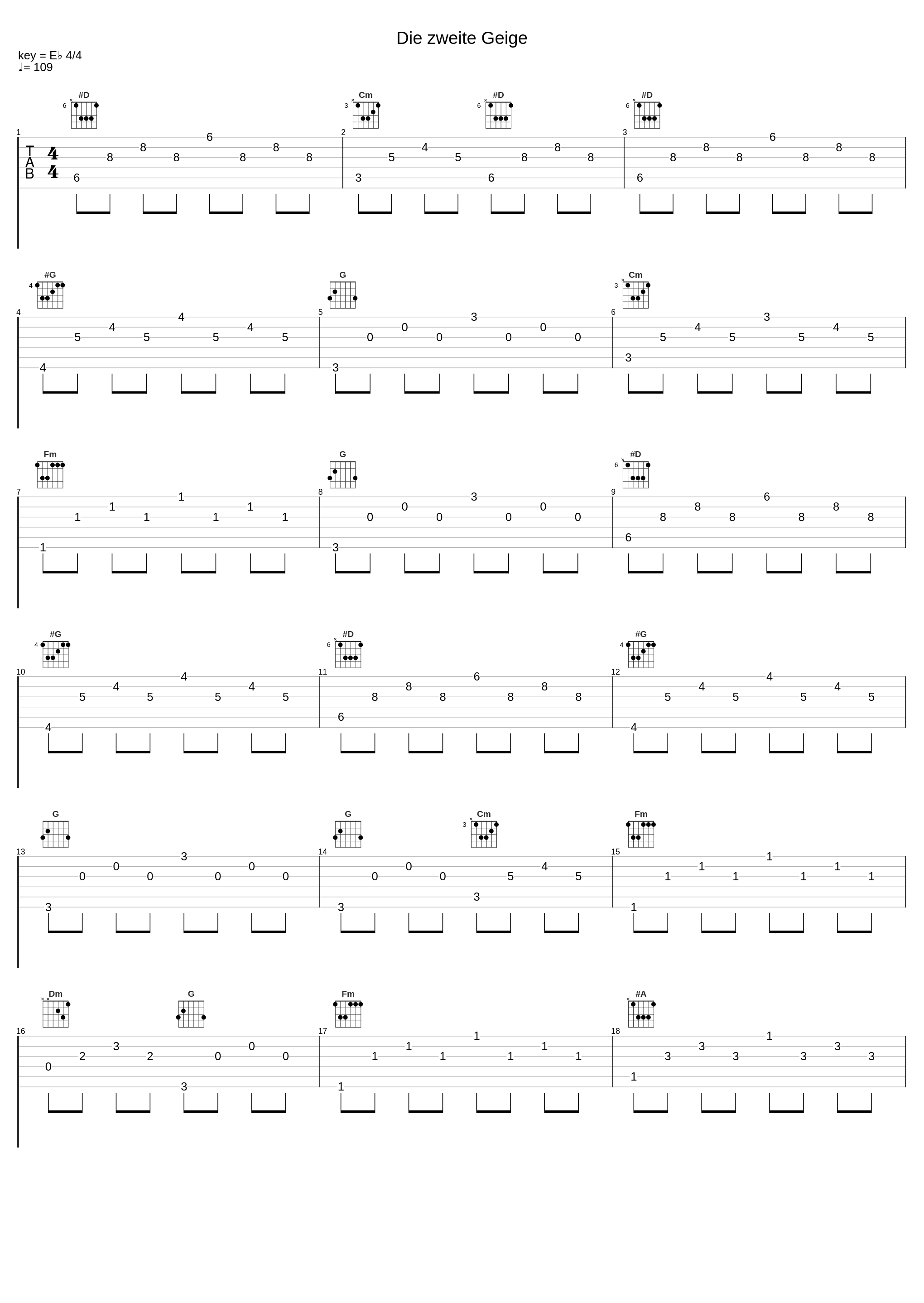 Die zweite Geige_William Wahl_1