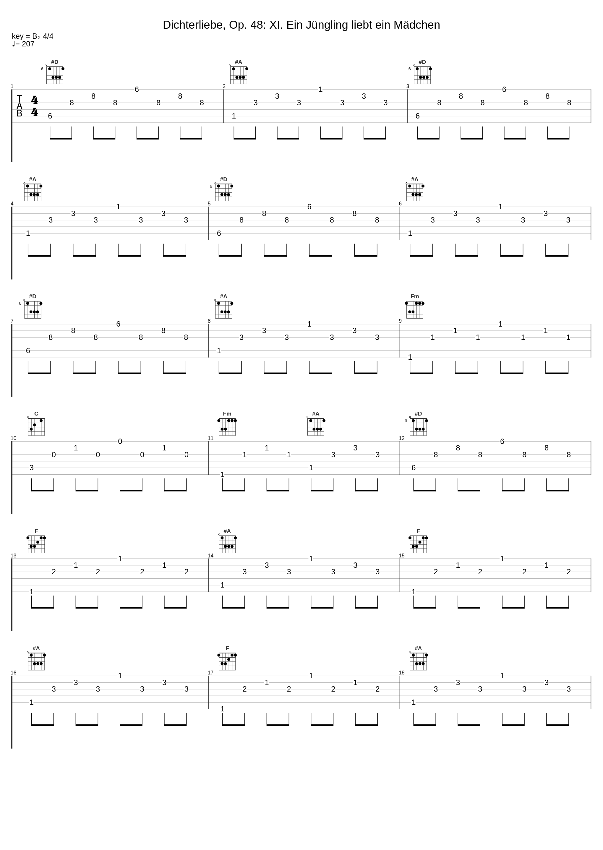 Dichterliebe, Op. 48: XI. Ein Jüngling liebt ein Mädchen_William Sharp,Kenneth Slowik_1