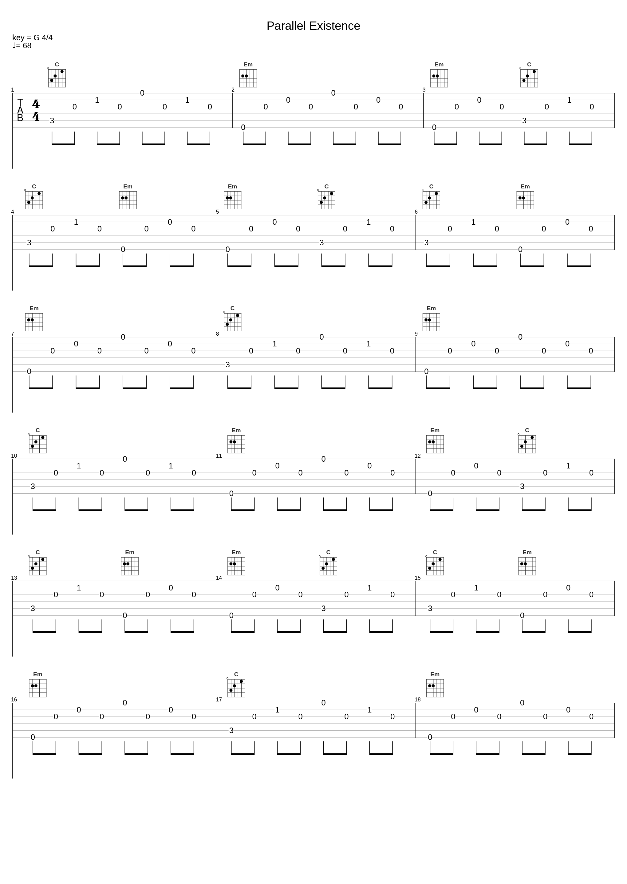 Parallel Existence_De Profundis_1