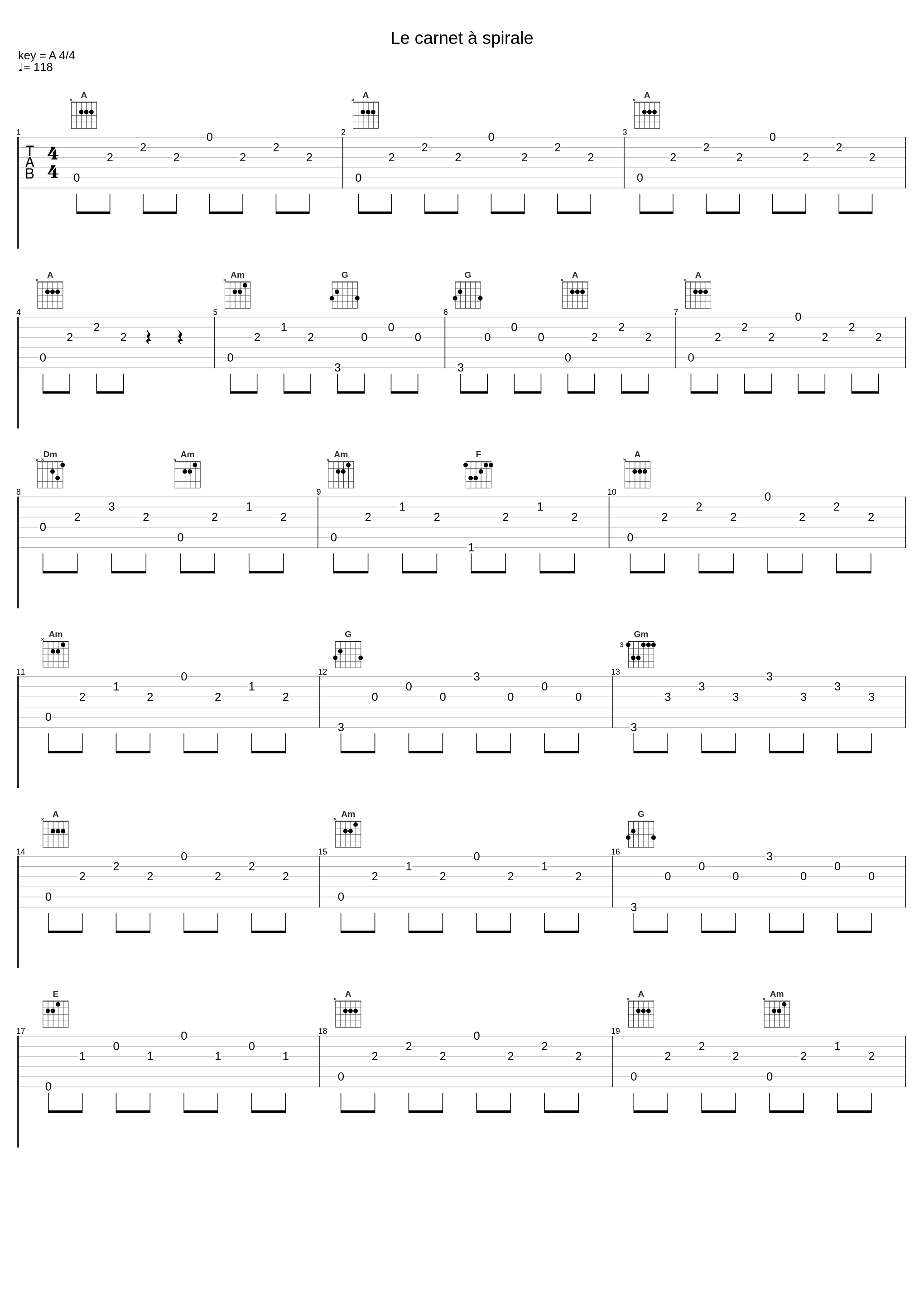 Le carnet à spirale_William Sheller_1