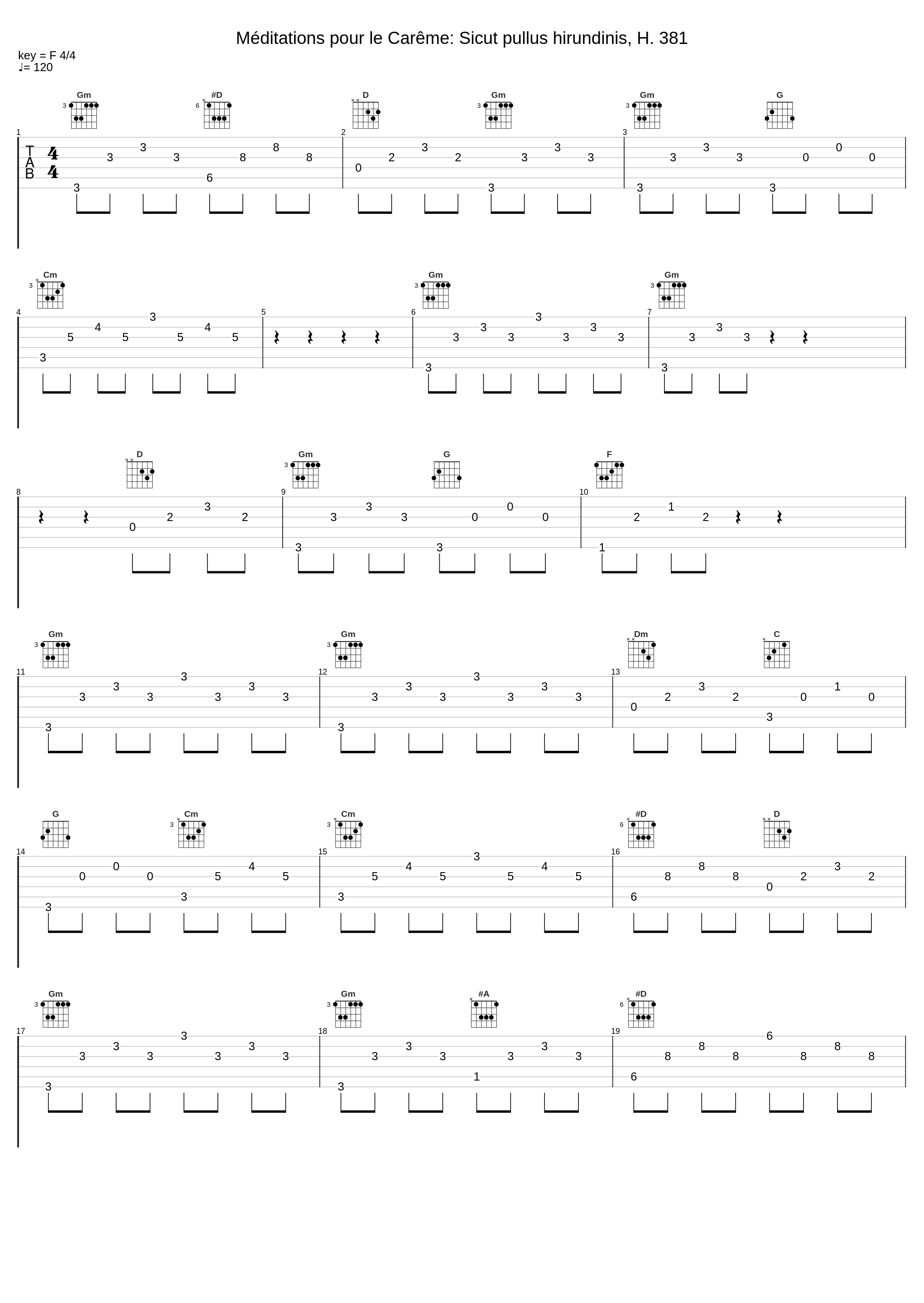 Méditations pour le Carême: Sicut pullus hirundinis, H. 381_Ensemble Pierre Robert,Frederic Desenclos,Marc-Antoine Charpentier,Anonymous_1