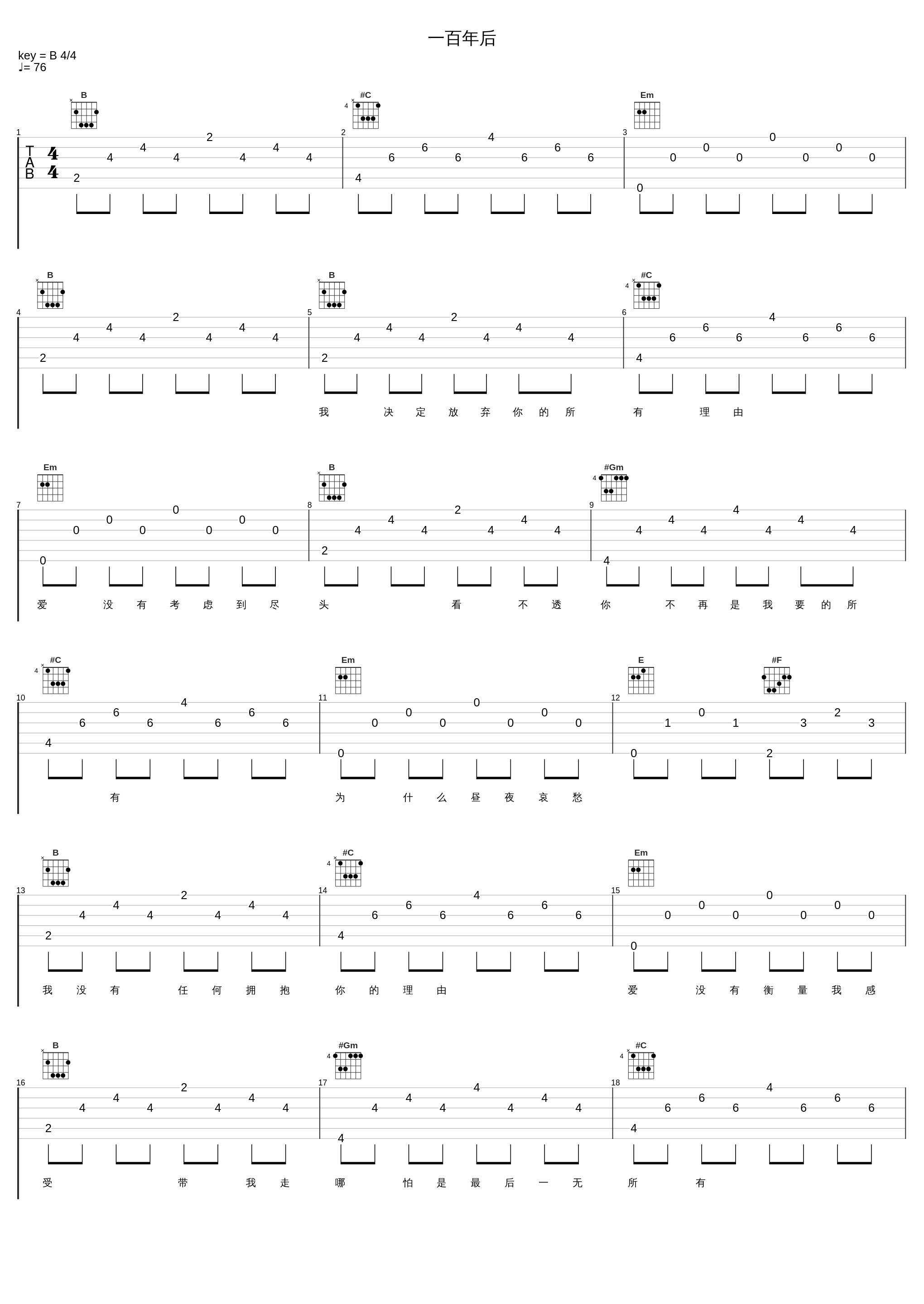 一百年后_F.I.R.飞儿乐团_1