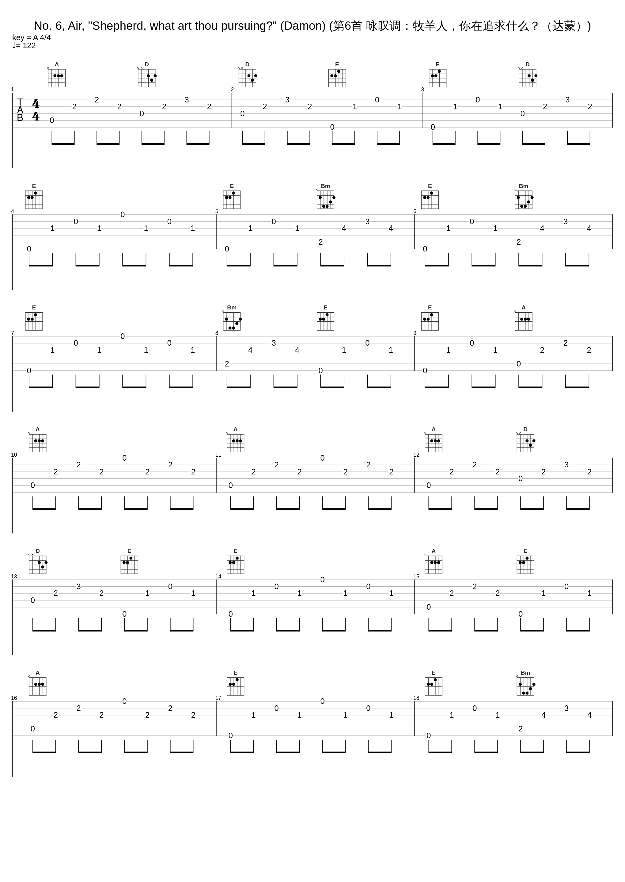 No. 6, Air, "Shepherd, what art thou pursuing?" (Damon) (第6首 咏叹调：牧羊人，你在追求什么？（达蒙）)_William Christie_1