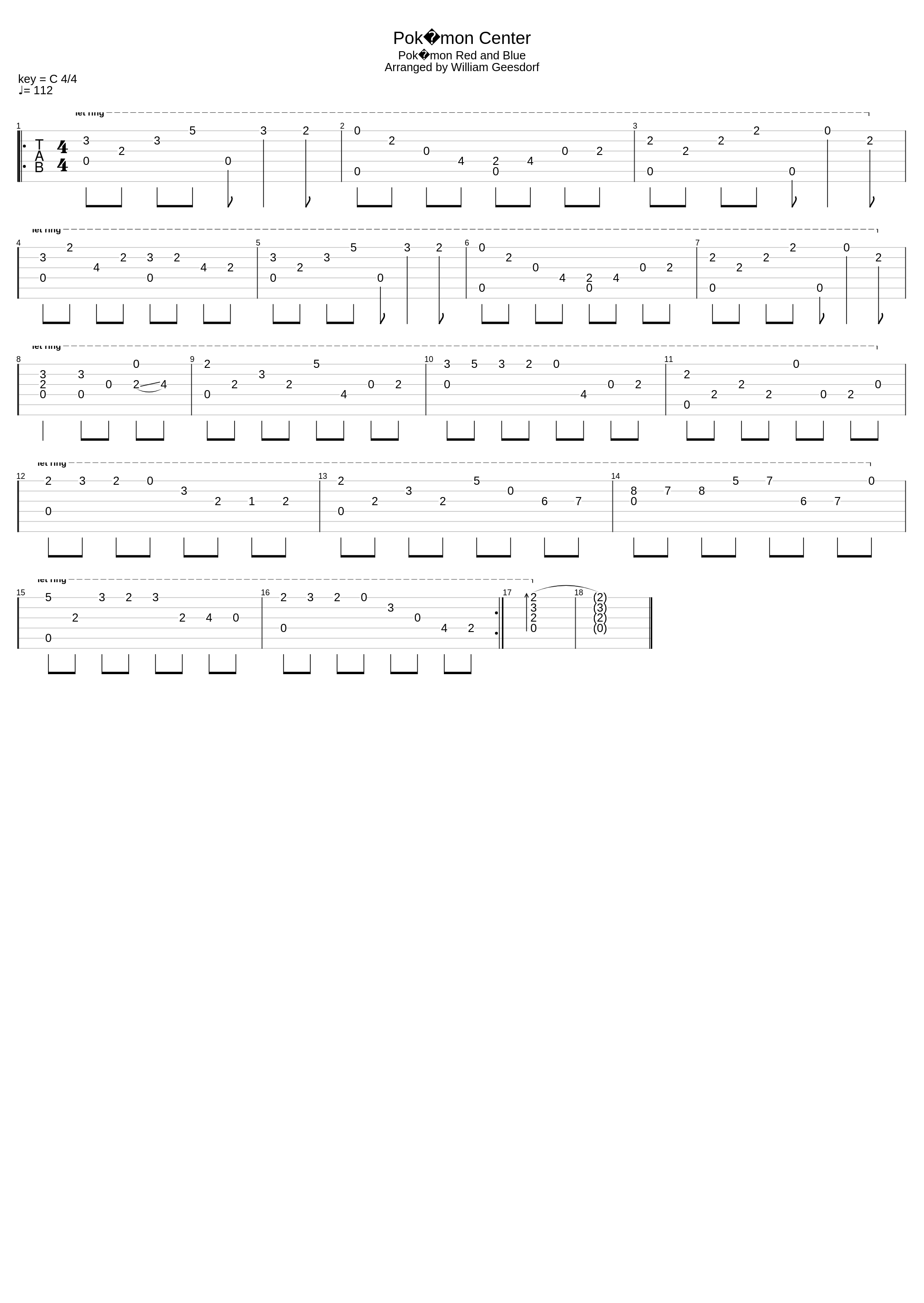 Pokémon Center (Pokémon Red & Blue)_William Saffier Geesdorf_1