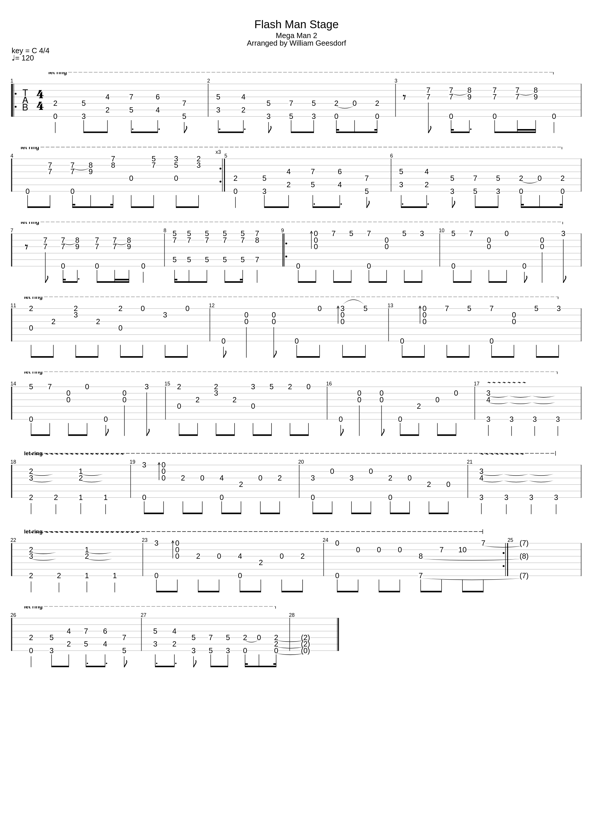 Flash Man Stage (Mega Man 2)_William Saffier Geesdorf_1