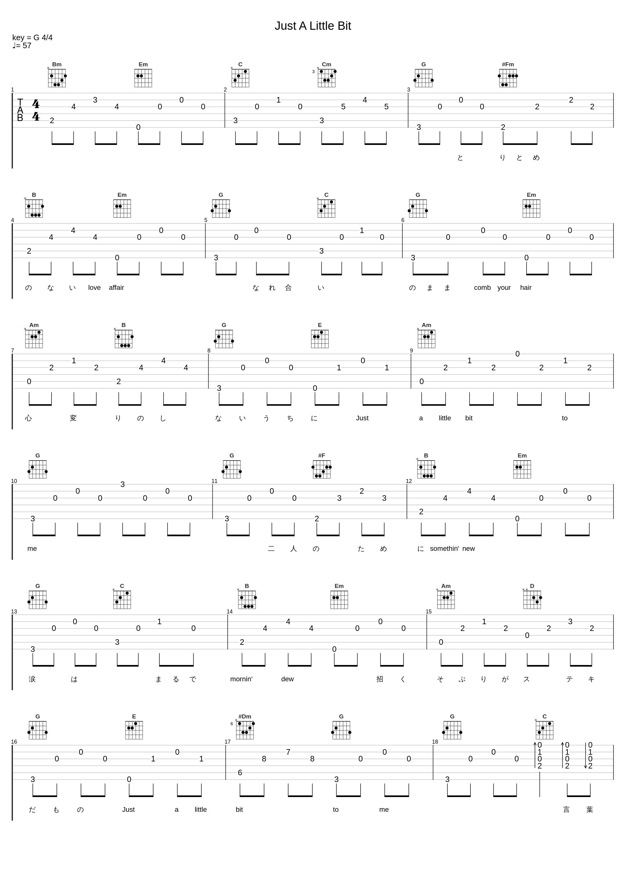 Just A Little Bit_南方之星_1