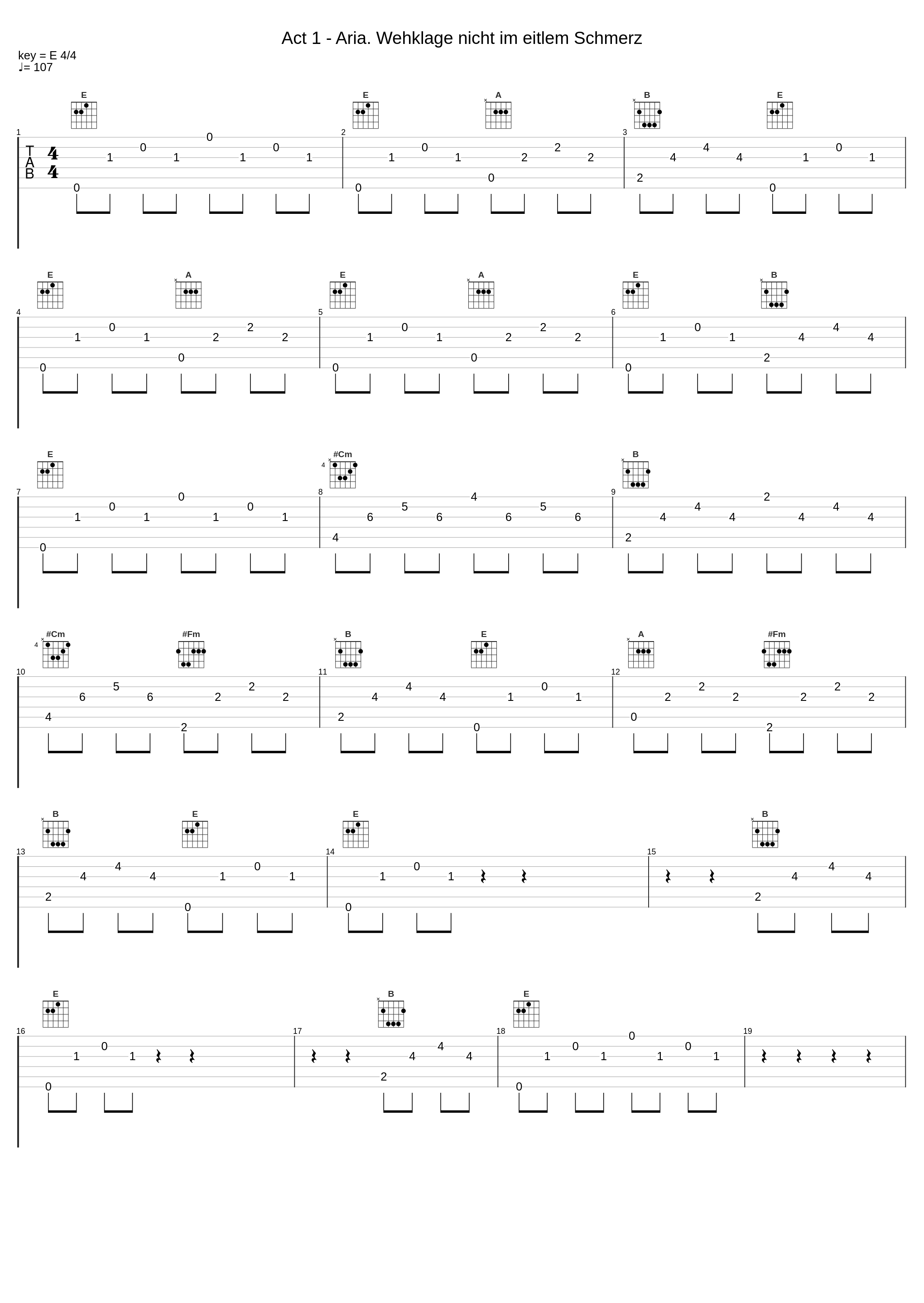 Act 1 - Aria. Wehklage nicht im eitlem Schmerz_George Friedrich Handel_1