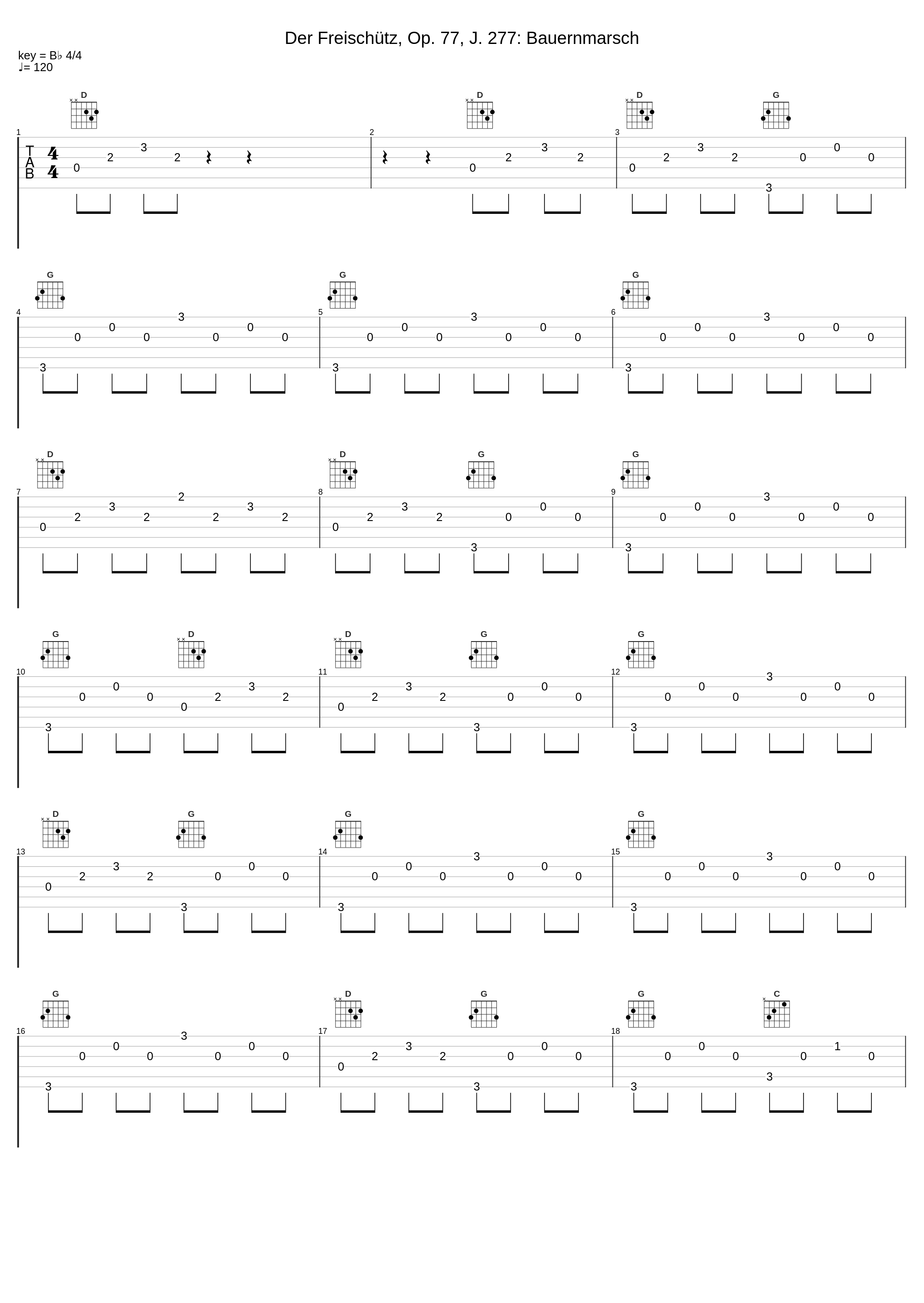 Der Freischütz, Op. 77, J. 277: Bauernmarsch_Berliner Philharmoniker,Joseph Keilberth_1