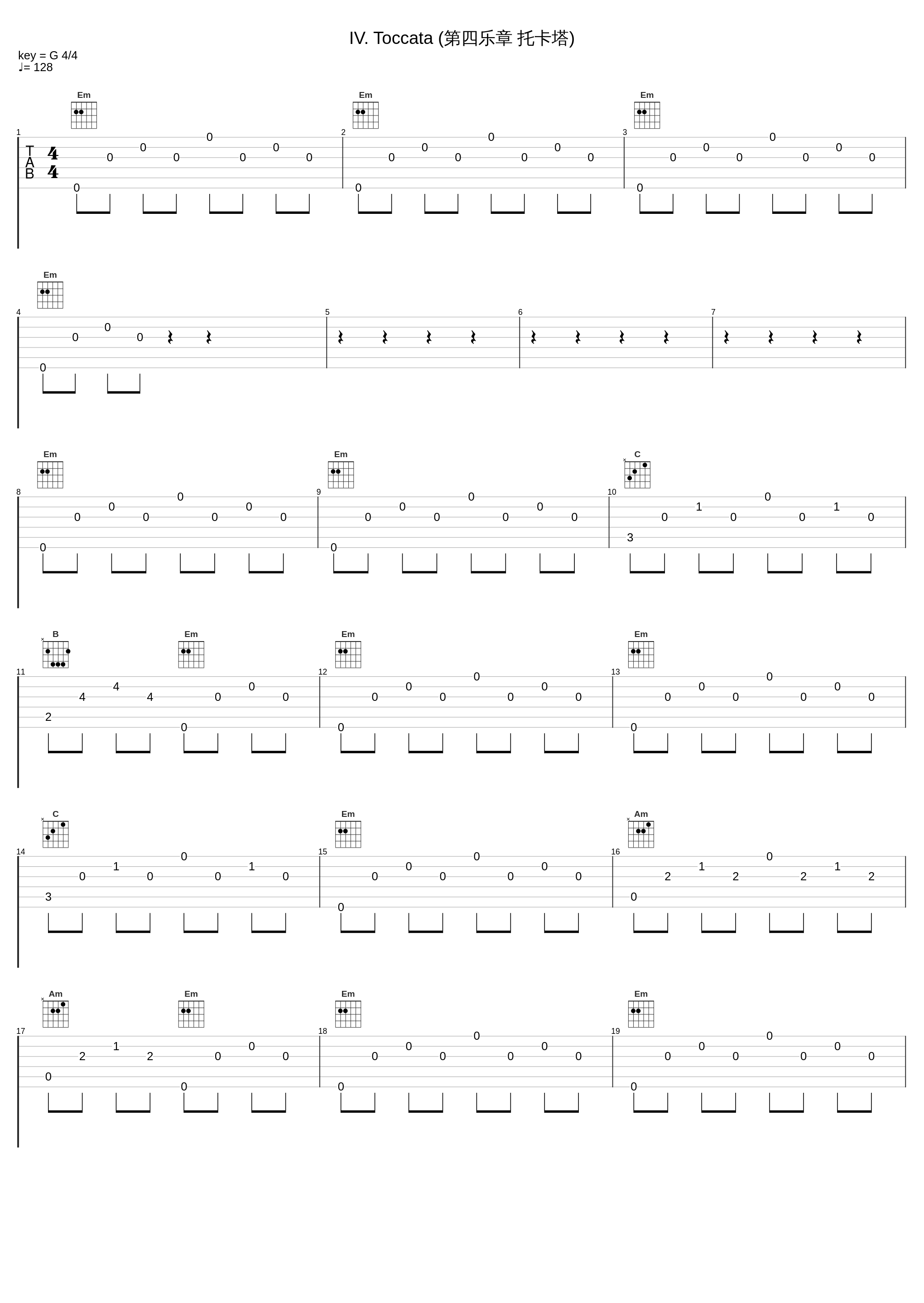 IV. Toccata (第四乐章 托卡塔)_William Goodchild,John Williams_1