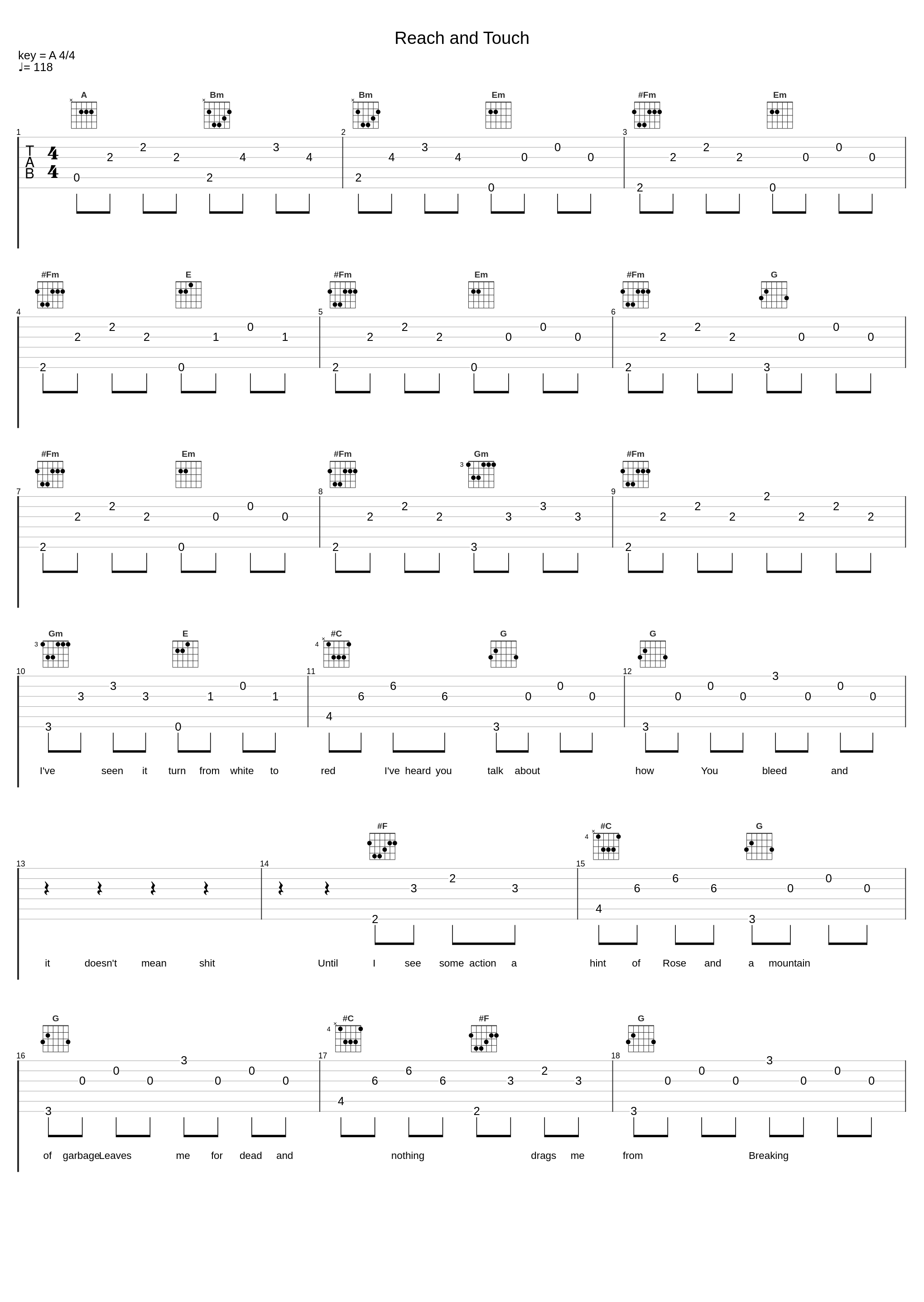 Reach and Touch_American Head Charge_1