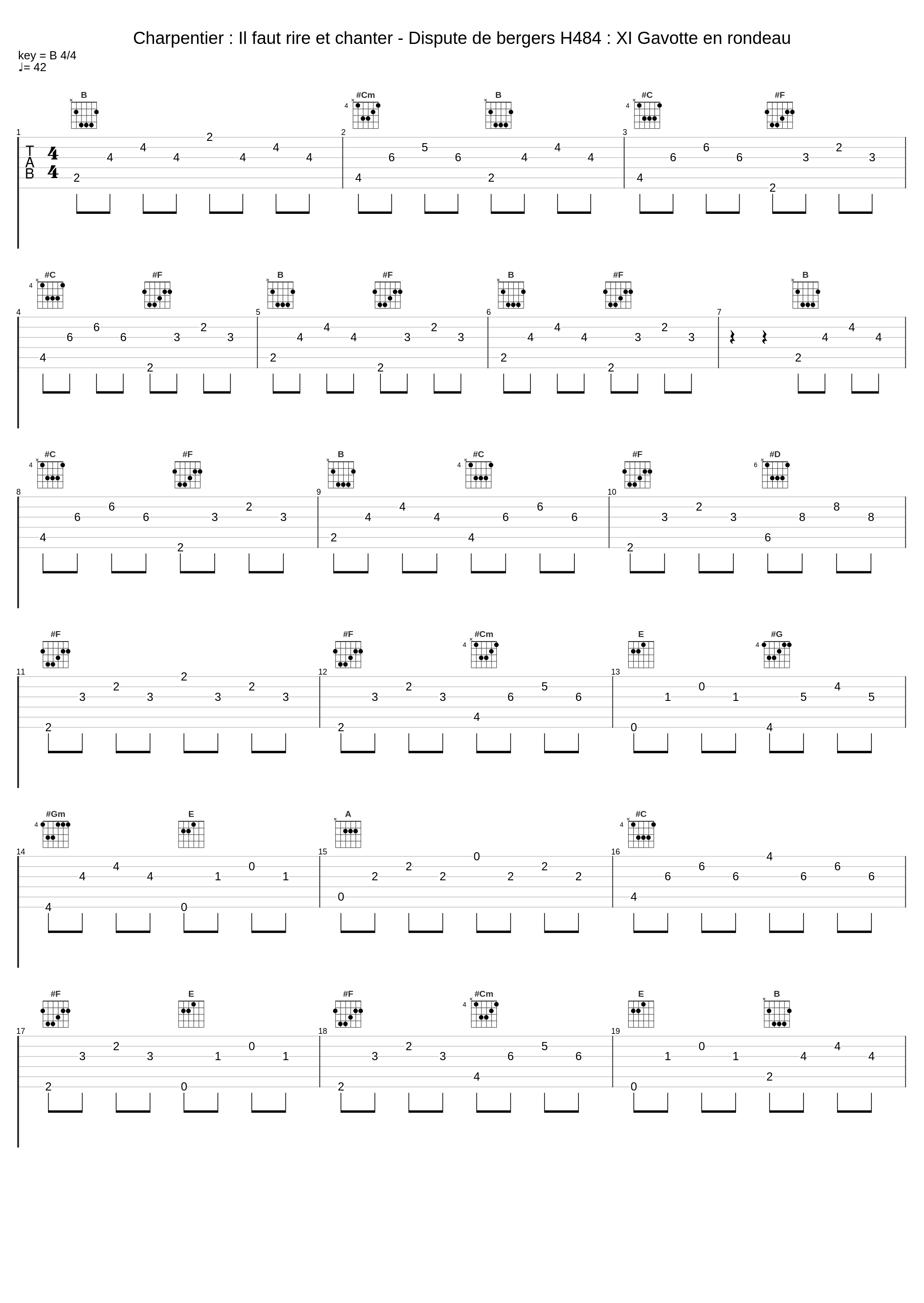 Charpentier : Il faut rire et chanter - Dispute de bergers H484 : XI Gavotte en rondeau_William Christie_1