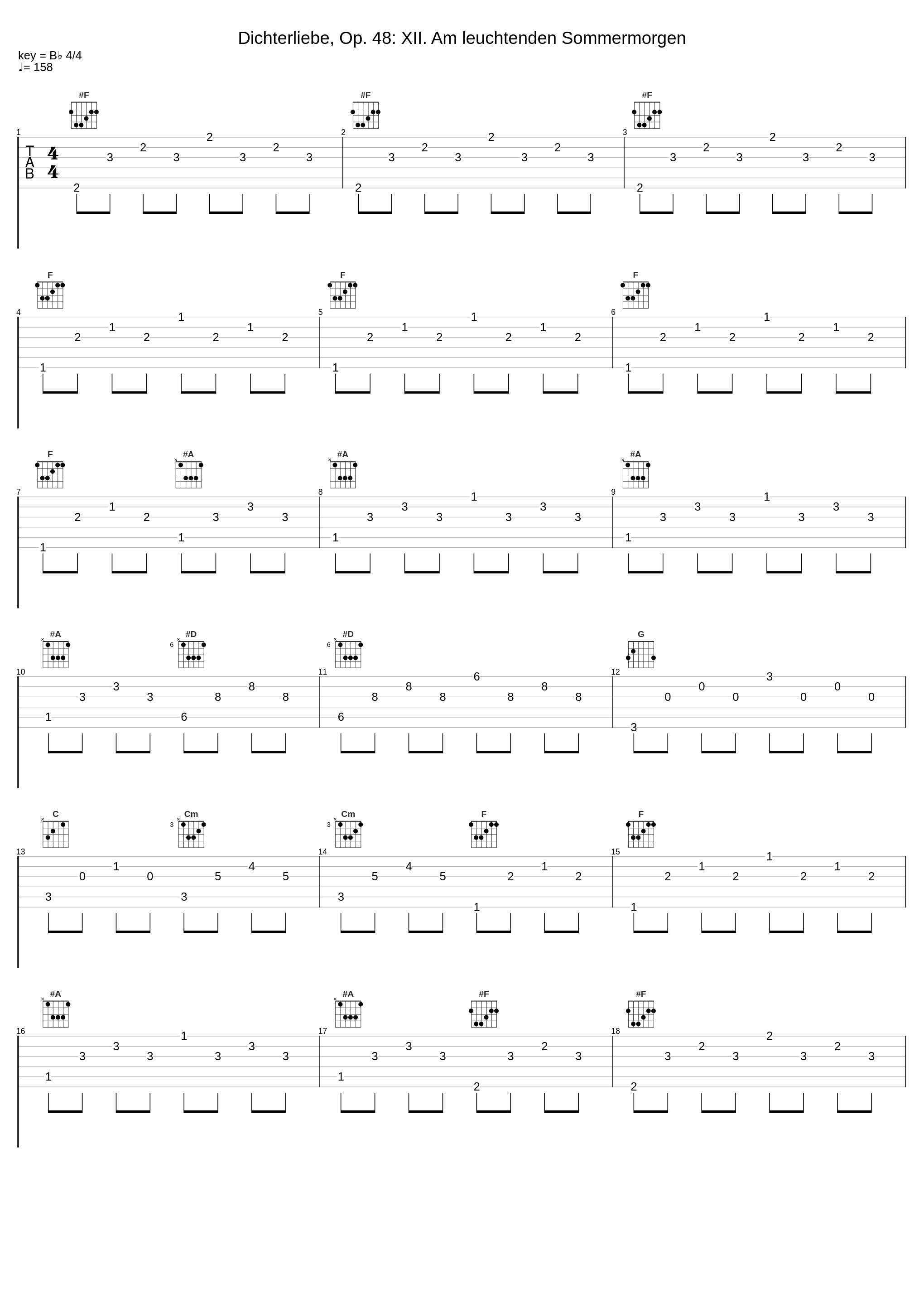 Dichterliebe, Op. 48: XII. Am leuchtenden Sommermorgen_William Sharp,Kenneth Slowik_1