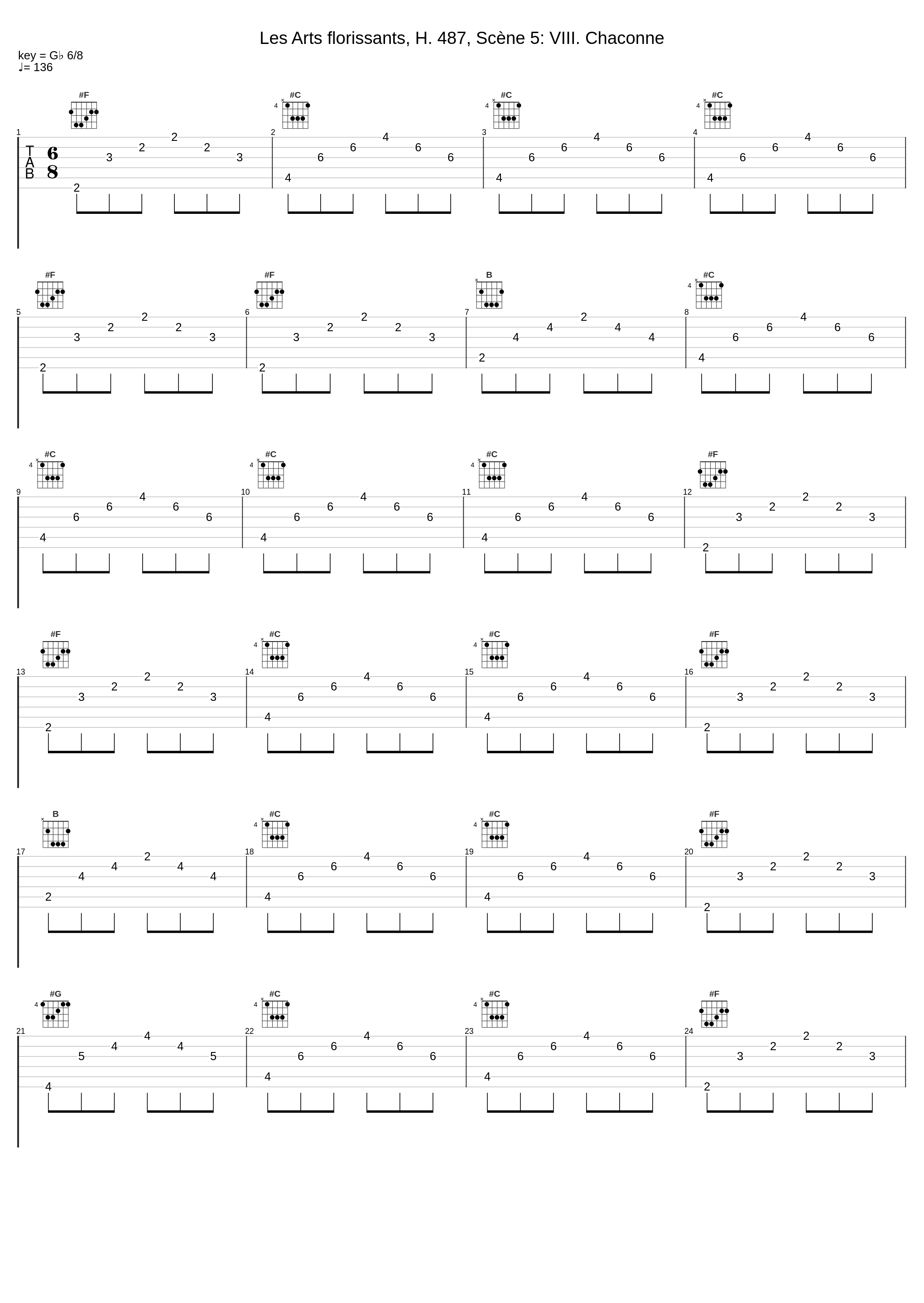 Les Arts florissants, H. 487, Scène 5: VIII. Chaconne_Agnes Mellon,Catherine Dussaut,Dominique Visse,Guillemette Laurens,Philippe Cantor,Les Arts Florissants,William Christie_1