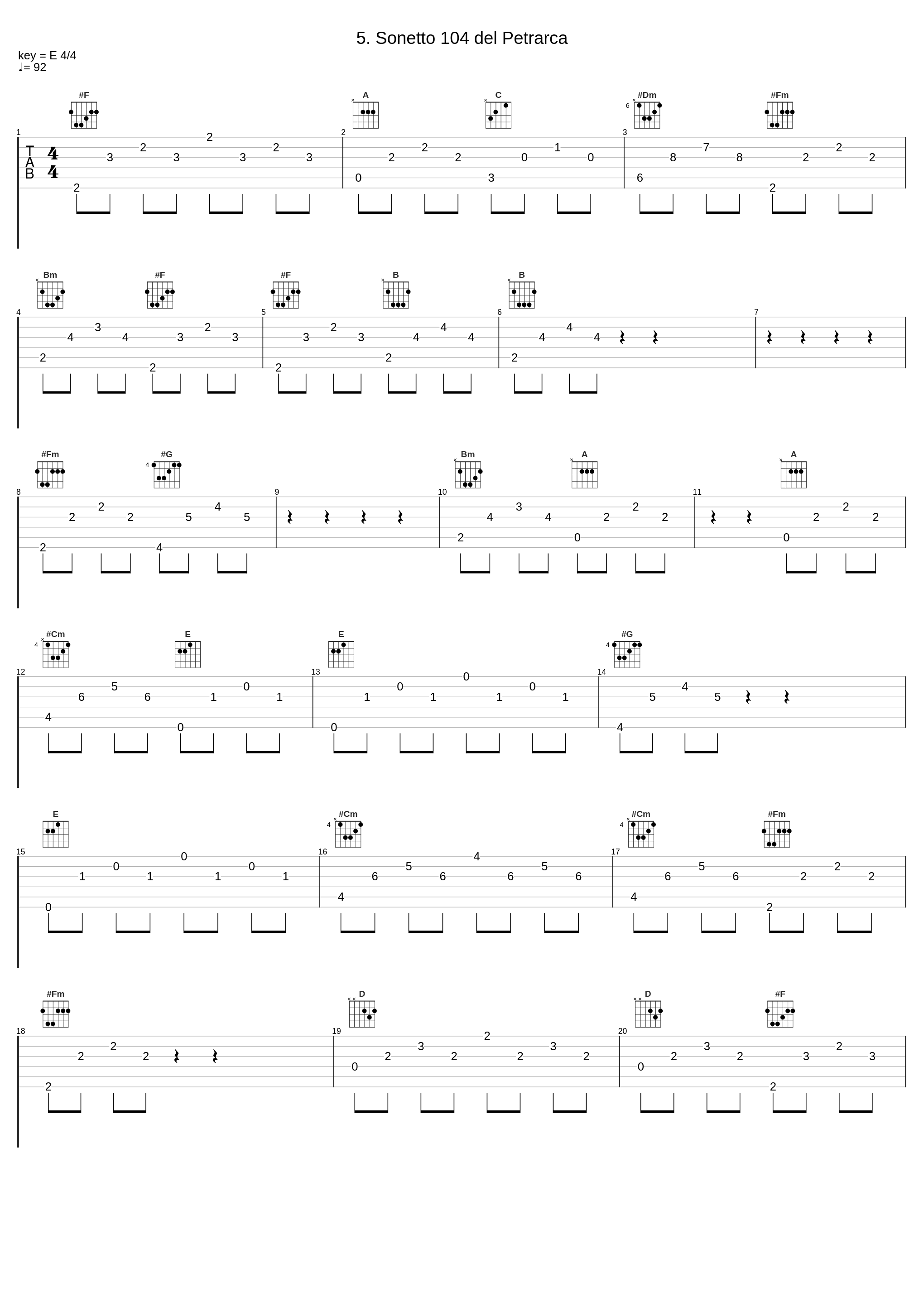 5. Sonetto 104 del Petrarca_严俊杰_1