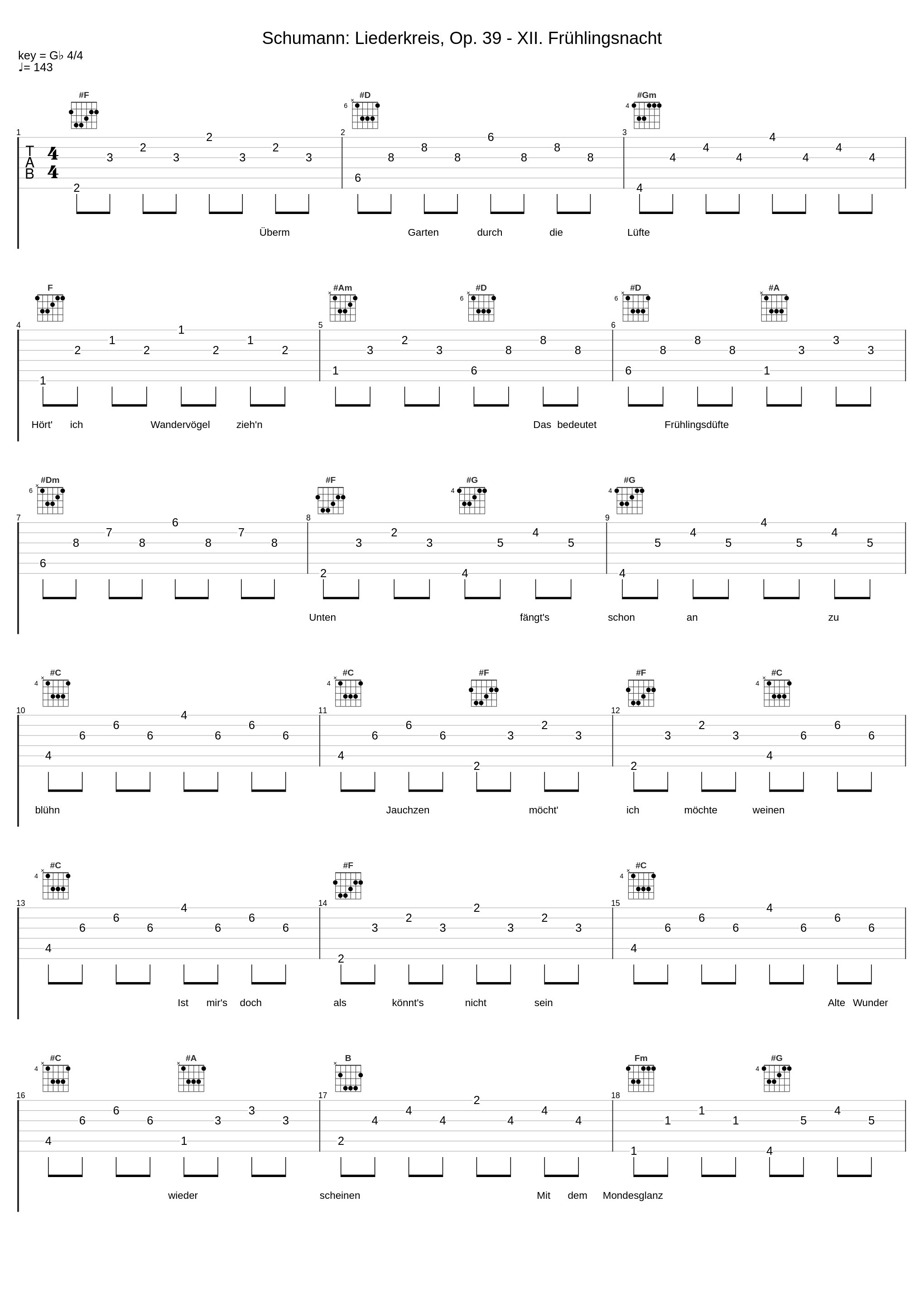 Schumann: Liederkreis, Op. 39 - XII. Frühlingsnacht_Dietrich Fischer-Dieskau,Christoph Eschenbach_1