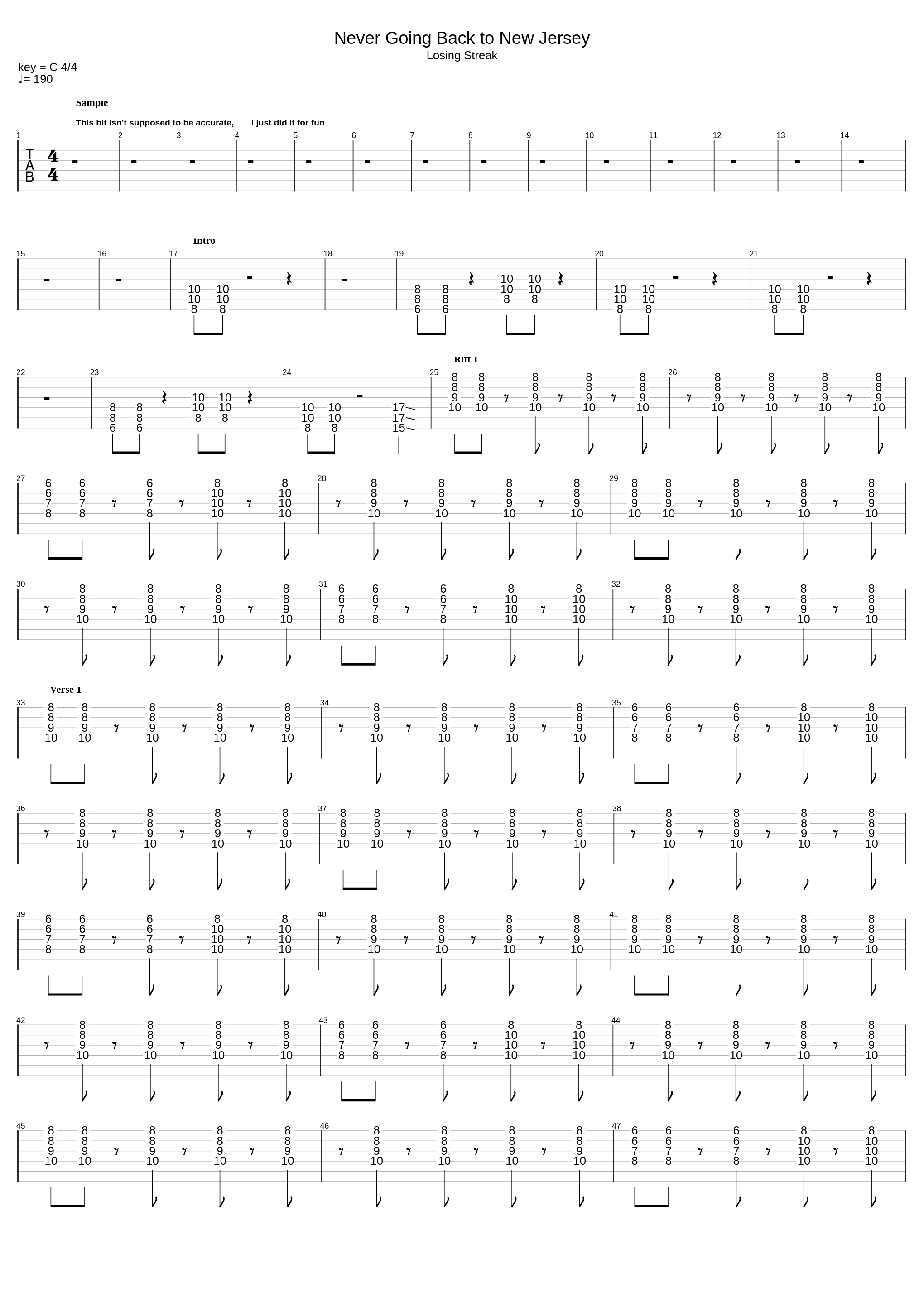 Never Going Back To New Jersey_Less Than Jake_1